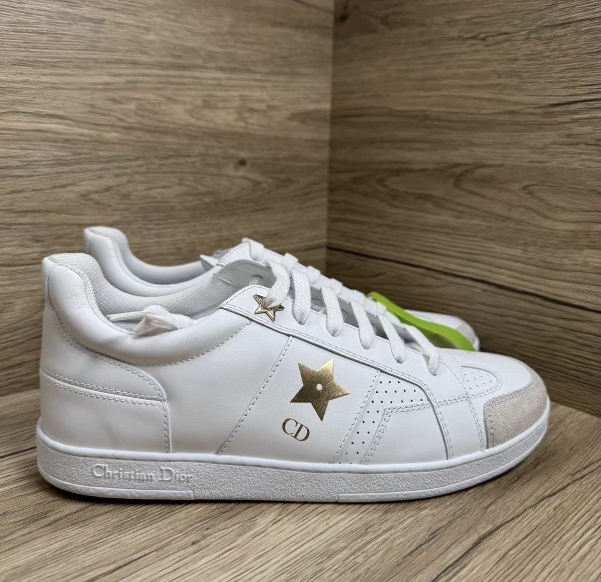 Dior Dior Star Grey and White German Trainers J41 Size US 7 / IT 37 - 3 Thumbnail