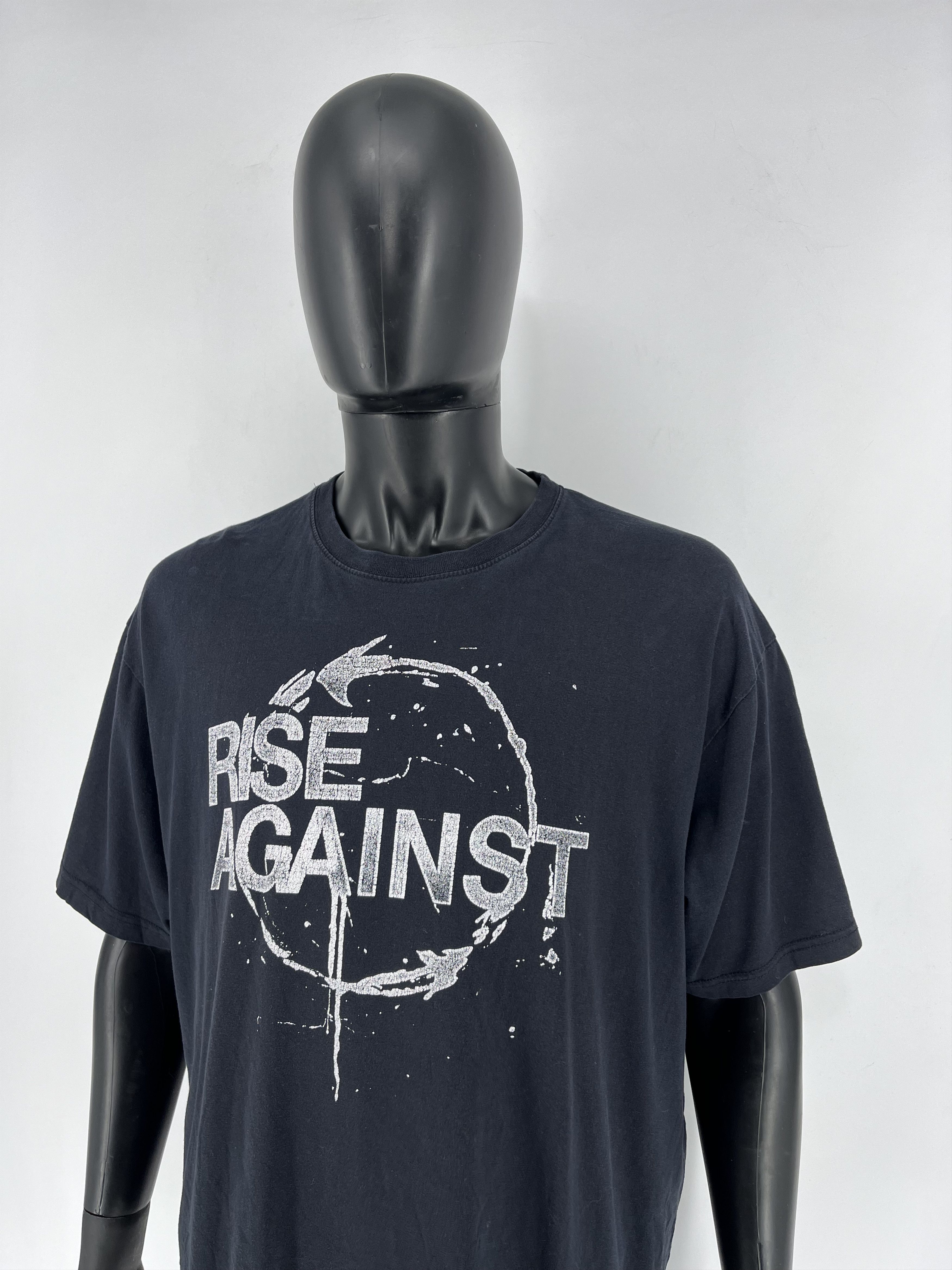 Band Tees × Vintage Rise Against Tour T Shirt Men’s Size S Rock Band Black Size US XXL / EU 58 / 5 - 8 Thumbnail