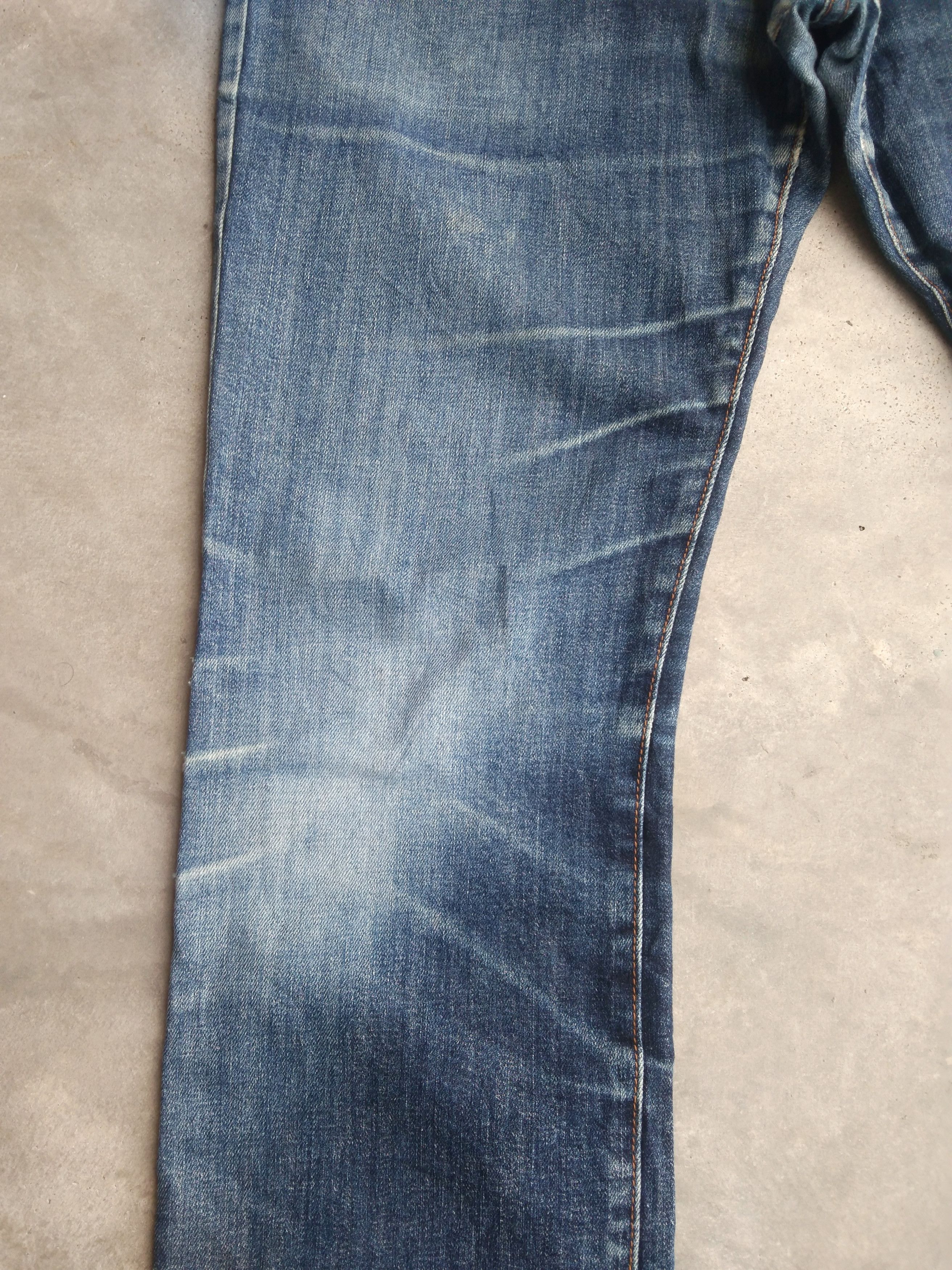 Renoma Vintage Distressed Renoma Homme Blue Washed Jeans 31x30 Size US 31 - 6 Thumbnail