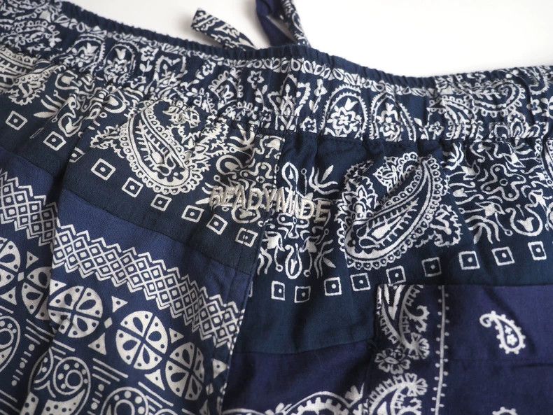 READYMADE ReadyMade Size 2 Dark blue cashew flower smiley face set su Size 38R - 5 Thumbnail