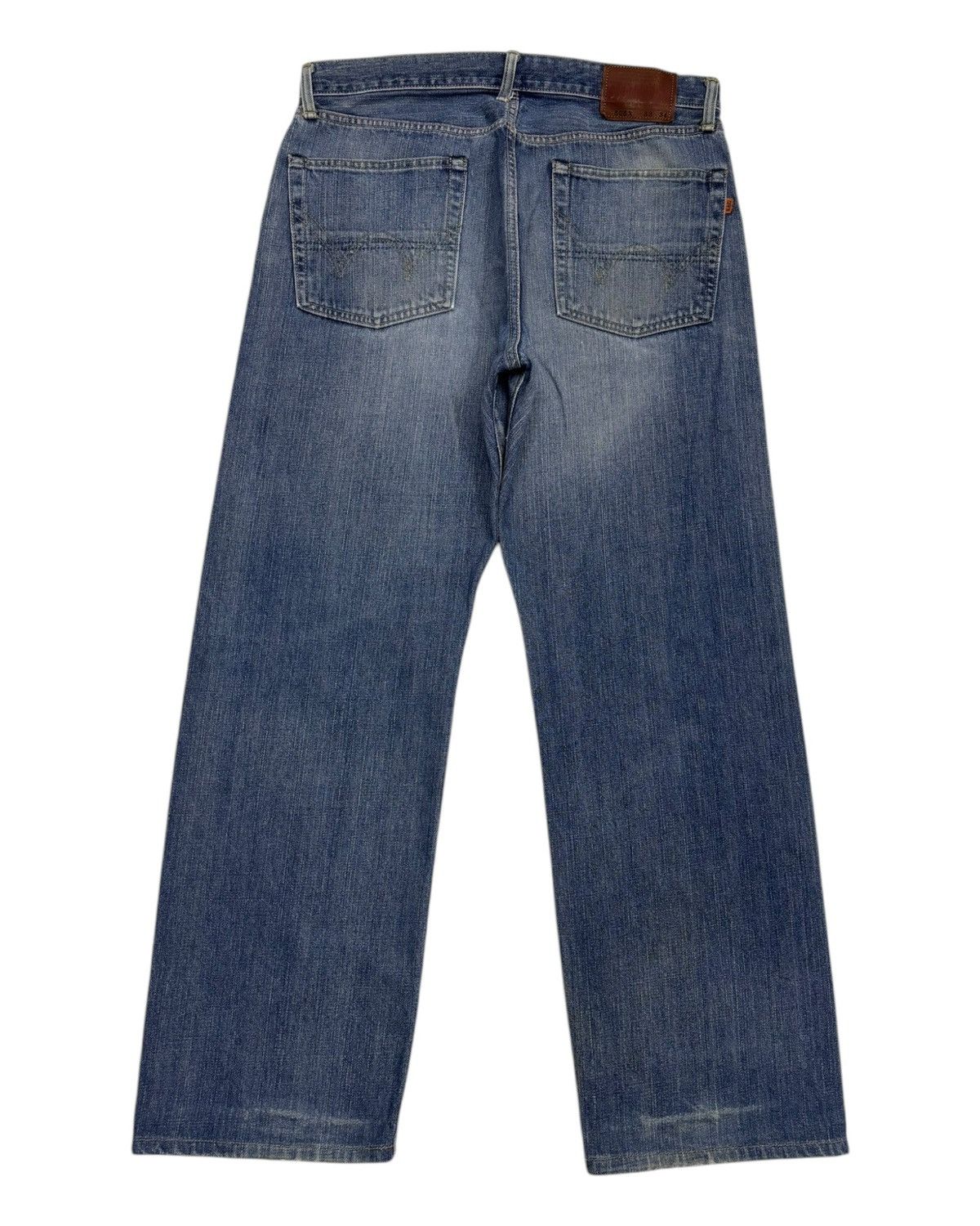 Edwin × Undercover DISTRESSED DENIM EDWIN 505x SELVEDGE BAGGY JEANS UNDERCOVER Size US 33 - 7 Thumbnail