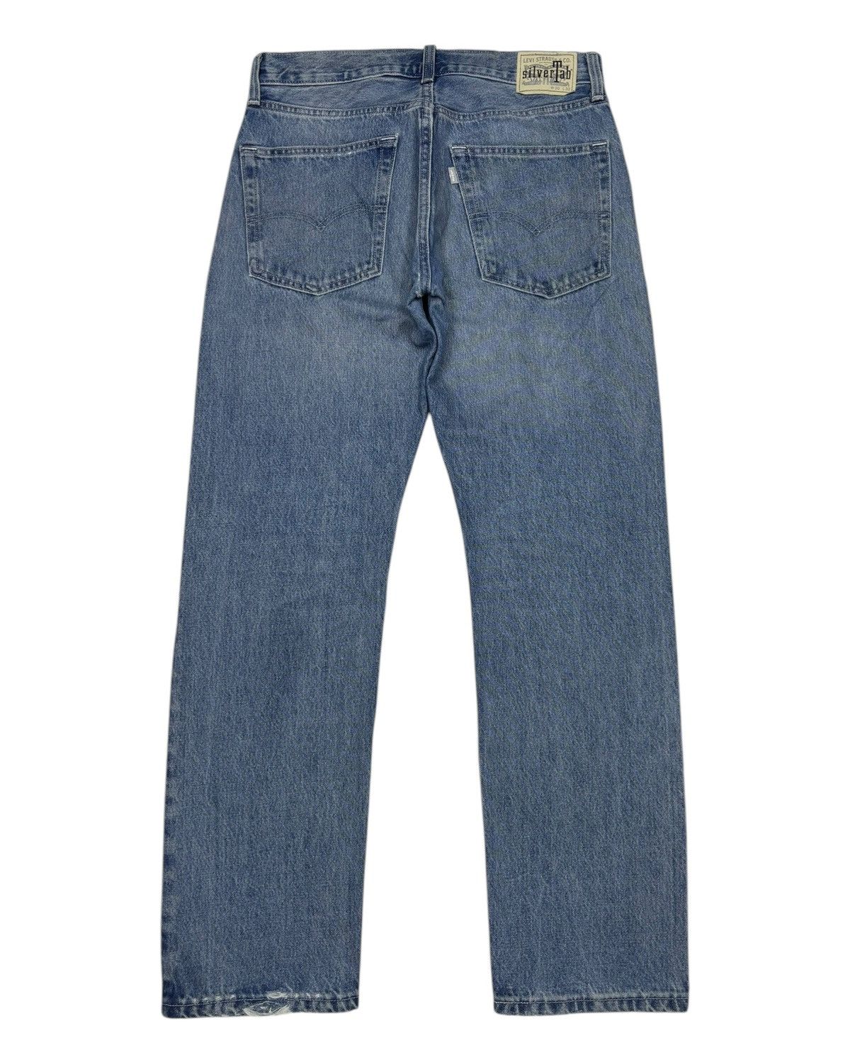 Levi's Vintage Levis SilverTab Blue Denim Jeans Size US 31 - 2 Thumbnail