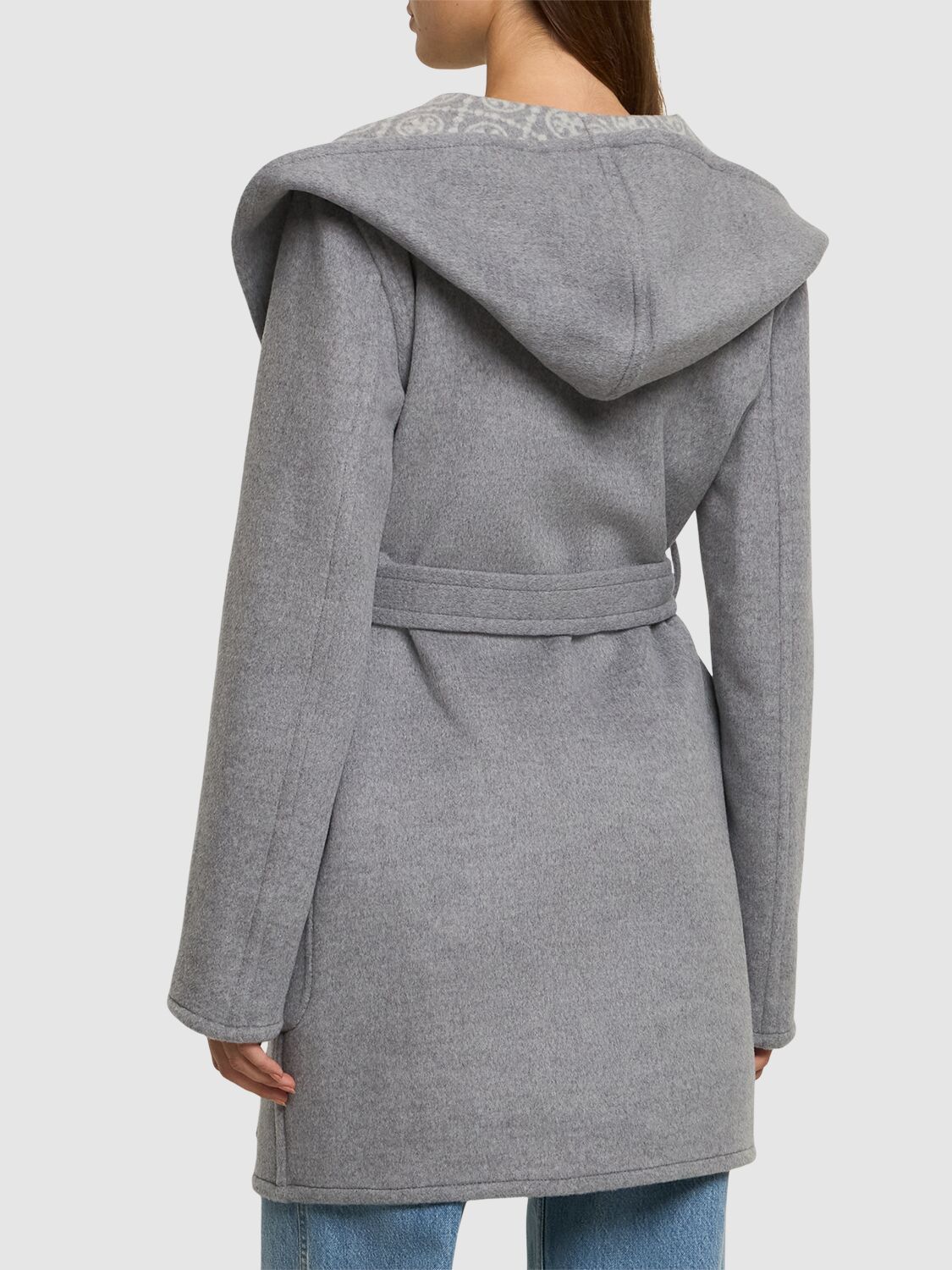 Tory Burch o1s22i1n1024 Mid-Length Coat in Grey Size XS / US 0-2 / IT 36-38 - 3 Thumbnail