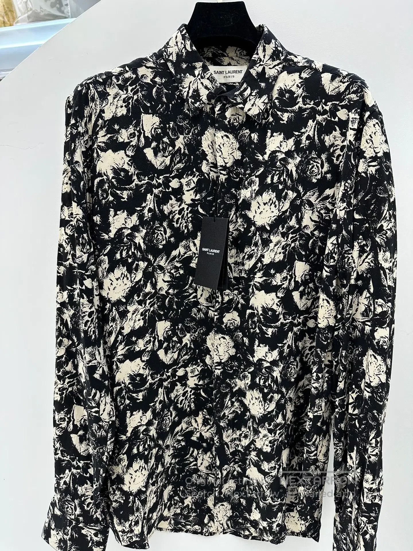 Saint Laurent Paris Saint Laurent Floral Print Long. Size M / US 6-8 / IT 42-44 - 2 Thumbnail