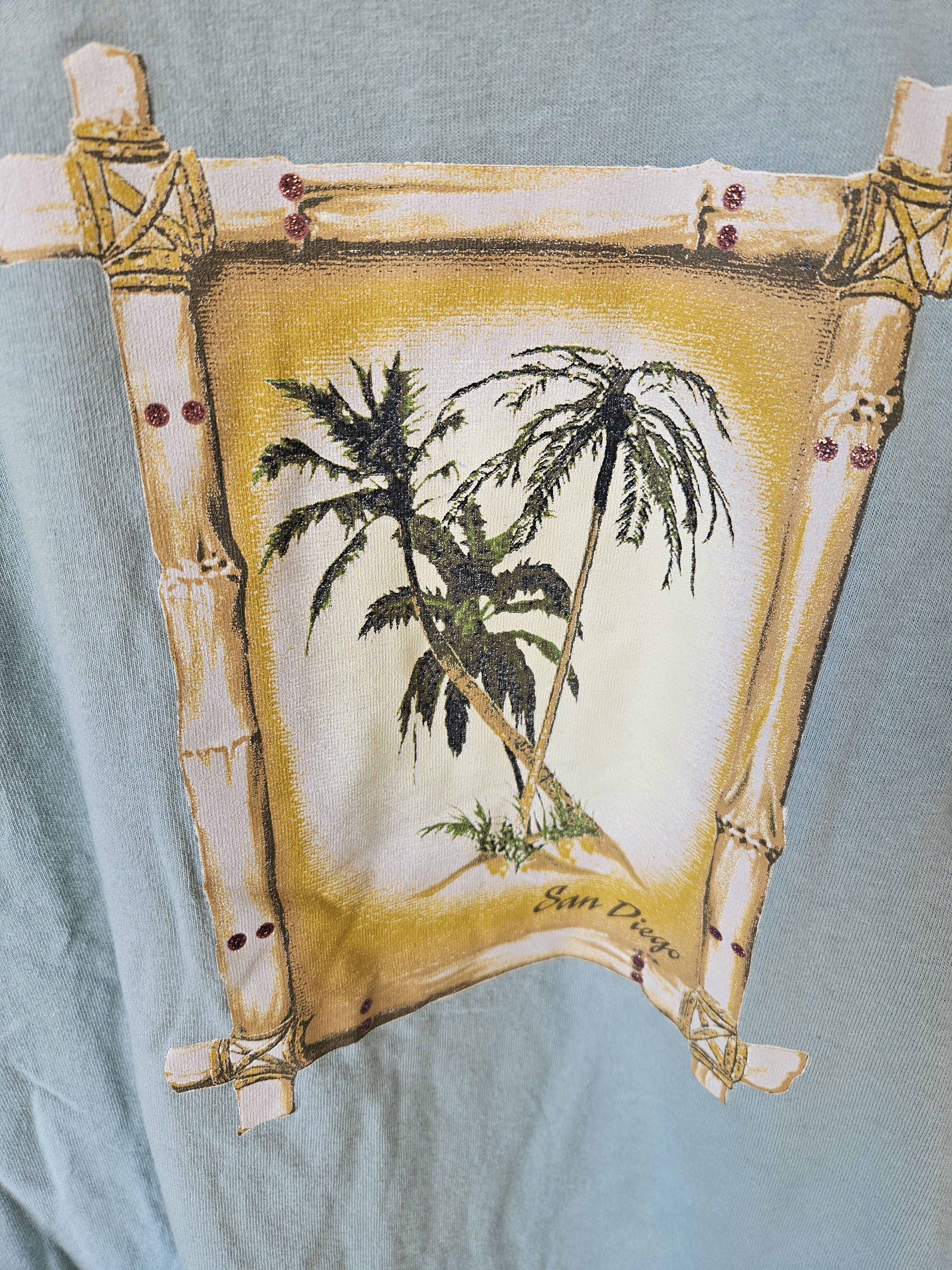 Anvil San Diego Palm Tree Anvil Surf Tee Size US XL / EU 56 / 4 - 2 Thumbnail