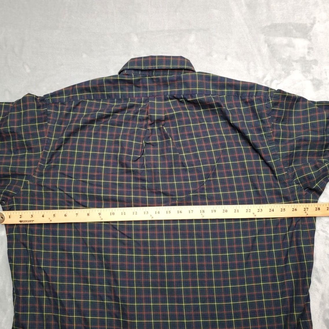 Polo Ralph Lauren Ralph Lauren Shirt Mens XL Blue Plaid 100% Cotton Long Sleeve Classic Button-Up Collared Size US XL / EU 56 / 4 - 6 Thumbnail