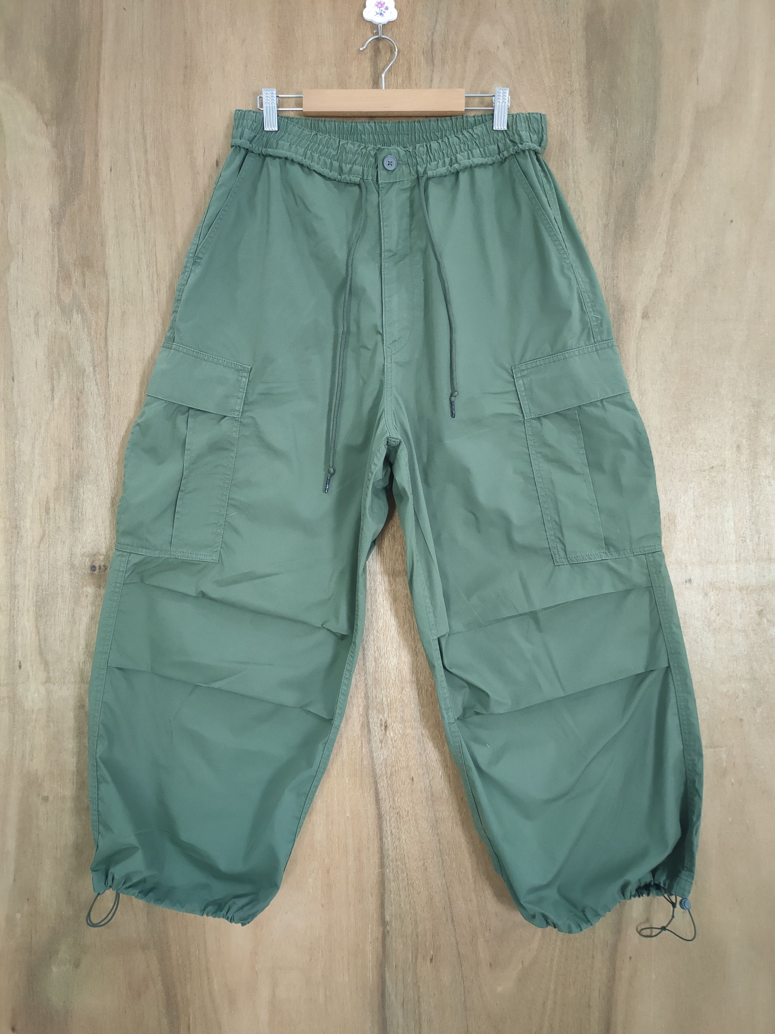 Japanese Brand JAPANESE BRAND SPRING WAIST BAGGY CARGO PANTS Size US 34 / EU 50 - 11 Thumbnail