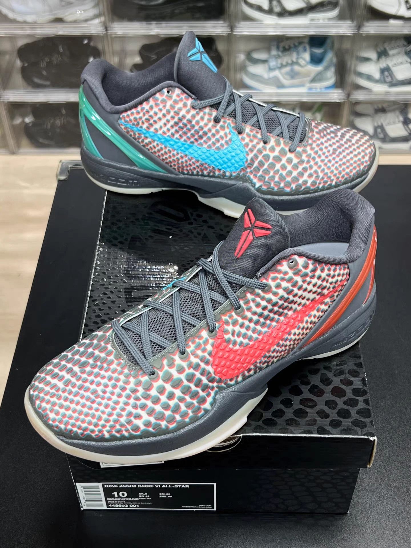 Nike NIKE ZK6 Kobe 3D Red Blue Yin-Yang OG K15 Size US 11 / EU 44 - 1 Thumbnail