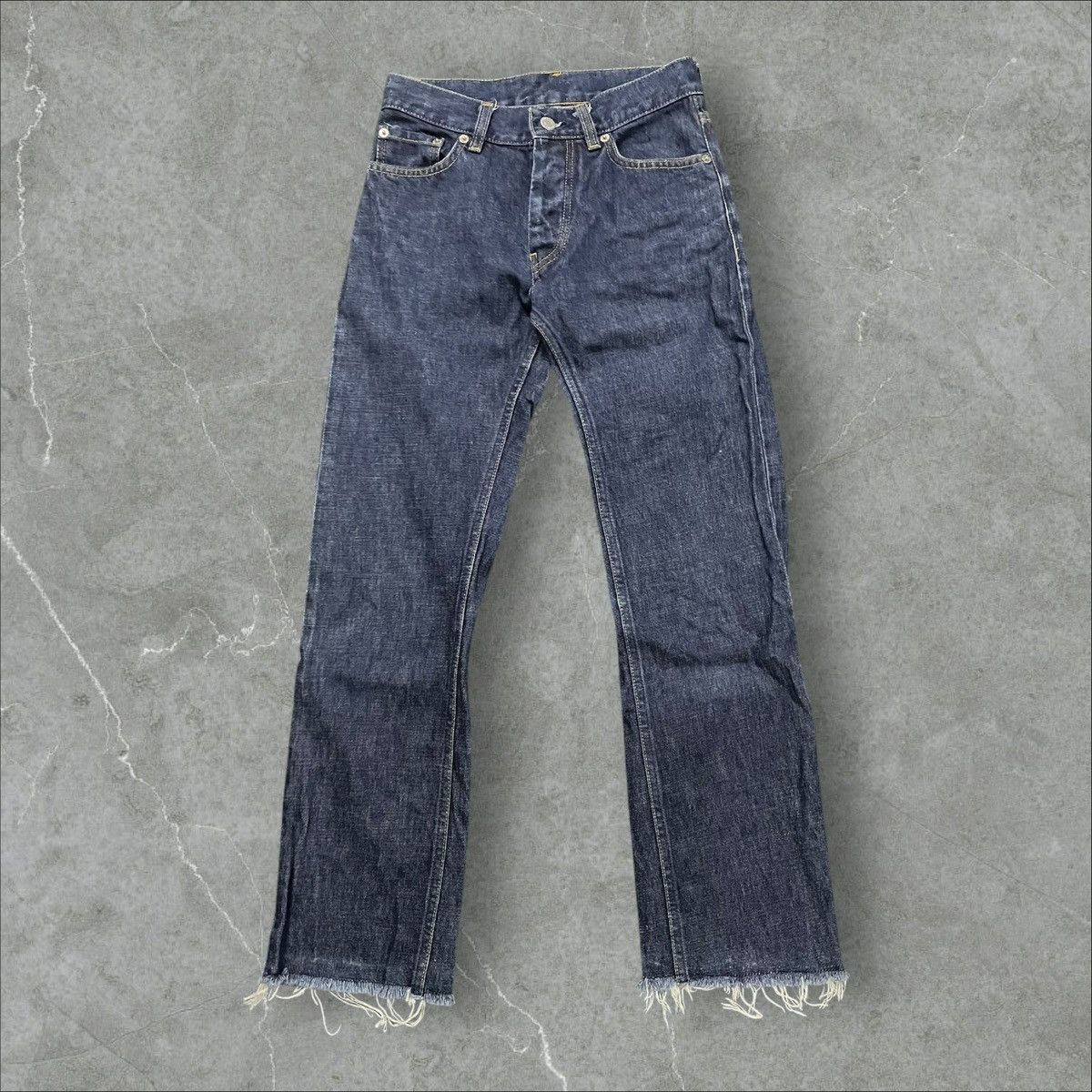 Helmut Lang Vintage 90's Distress Helmut Lang Denim Size US 26 / EU 42 - 1 Thumbnail