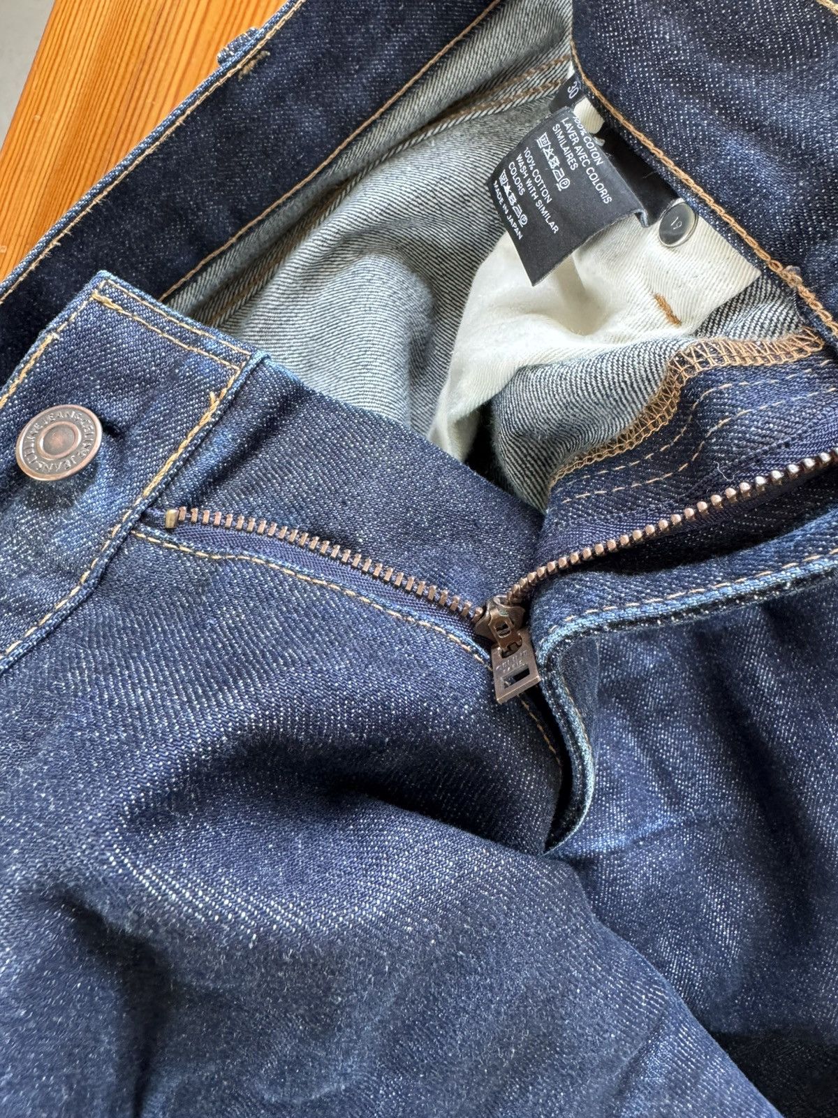Celine Celine Raw Denim Hedi Slimane Size US 30 / EU 46 - 3 Thumbnail