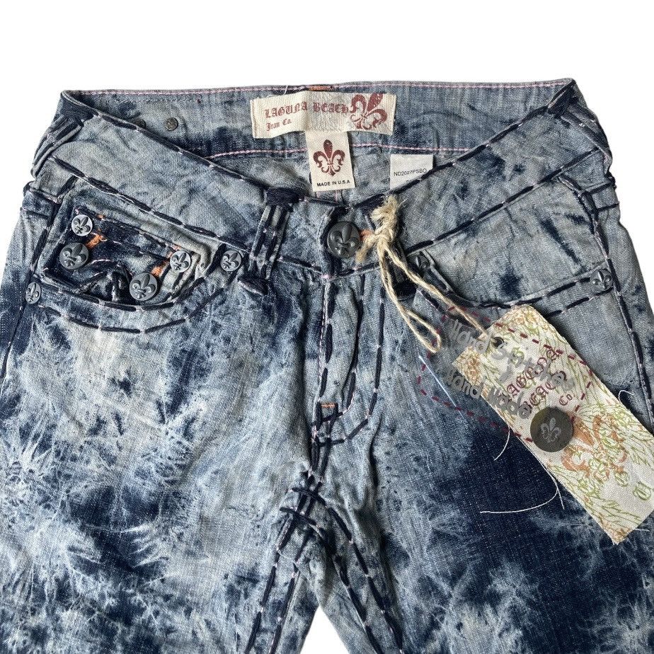 Vintage Laguna Beach Jeans Vintage Distressed Denim Size 30" / US 8 / IT 44 - 3 Thumbnail