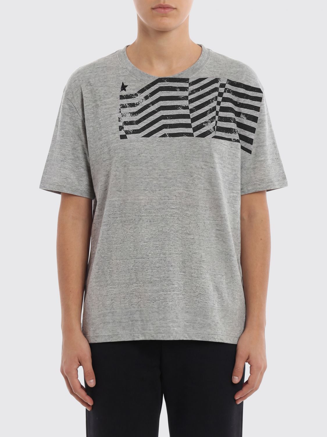 Golden Goose Golden Goose T-Shirt Men Grey Size US S / EU 44-46 / 1 - 1 Thumbnail