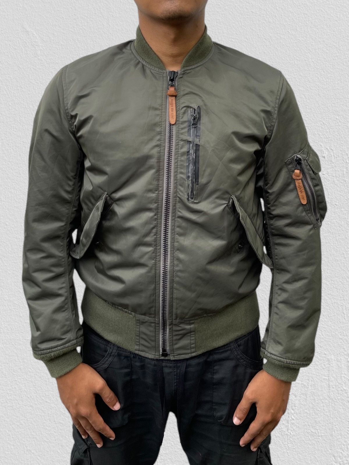 Beams Plus 🔥 Sage De Cret x Goldwin x Beams Plus Flight Bomber Jacket Size US S / EU 44-46 / 1 - 1 Thumbnail