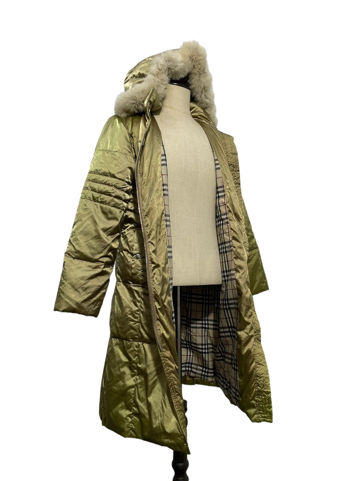 Burberry Fur Hoodie Down Parka Burberry London Beauty Sun Faded 5🟩3 Size US M / EU 48-50 / 2 - 1 Thumbnail