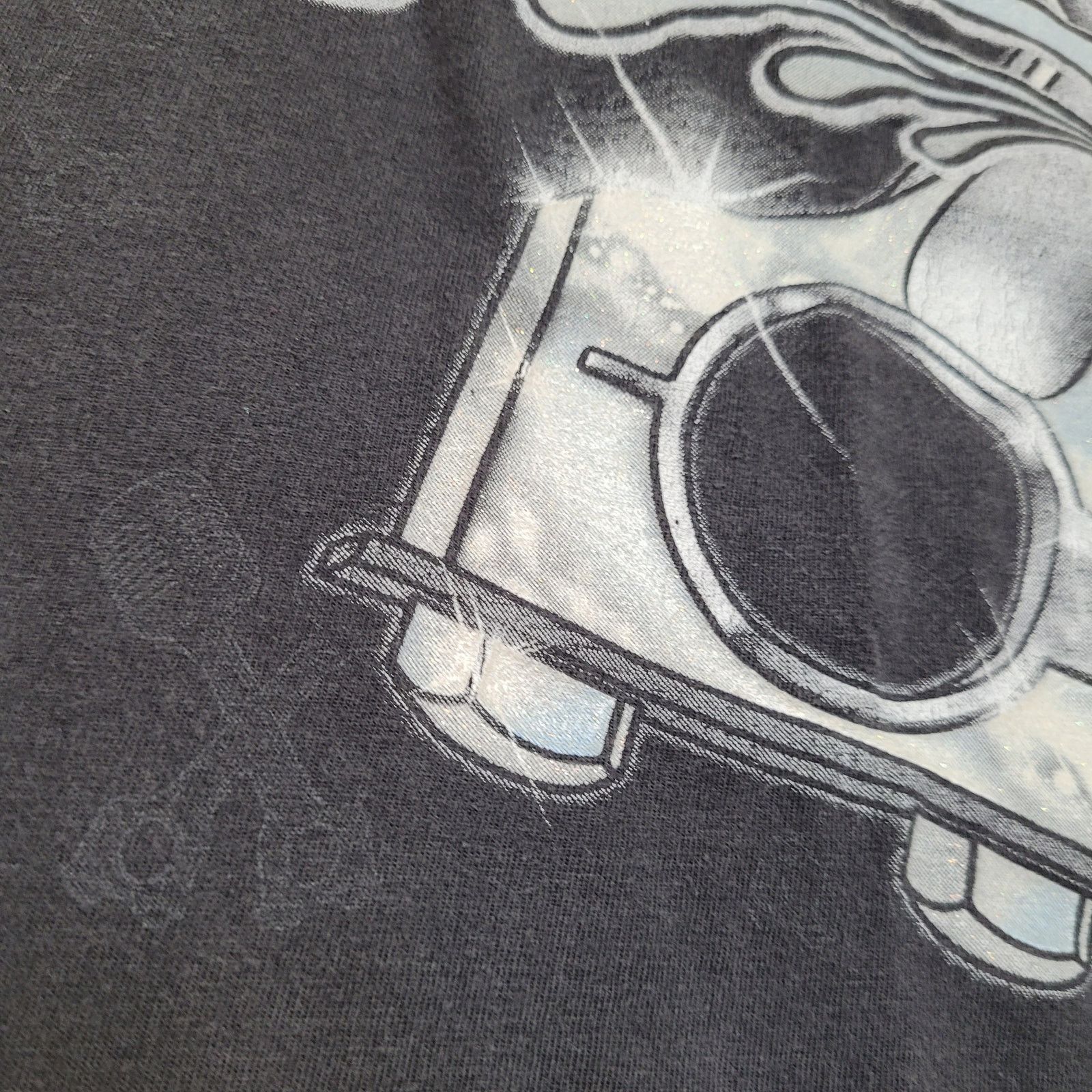 Vintage VTG Y2K Rock Da Mic The-Grind T-Shirt XL Drop Shoulder MMA Size US XL / EU 56 / 4 - 3 Thumbnail