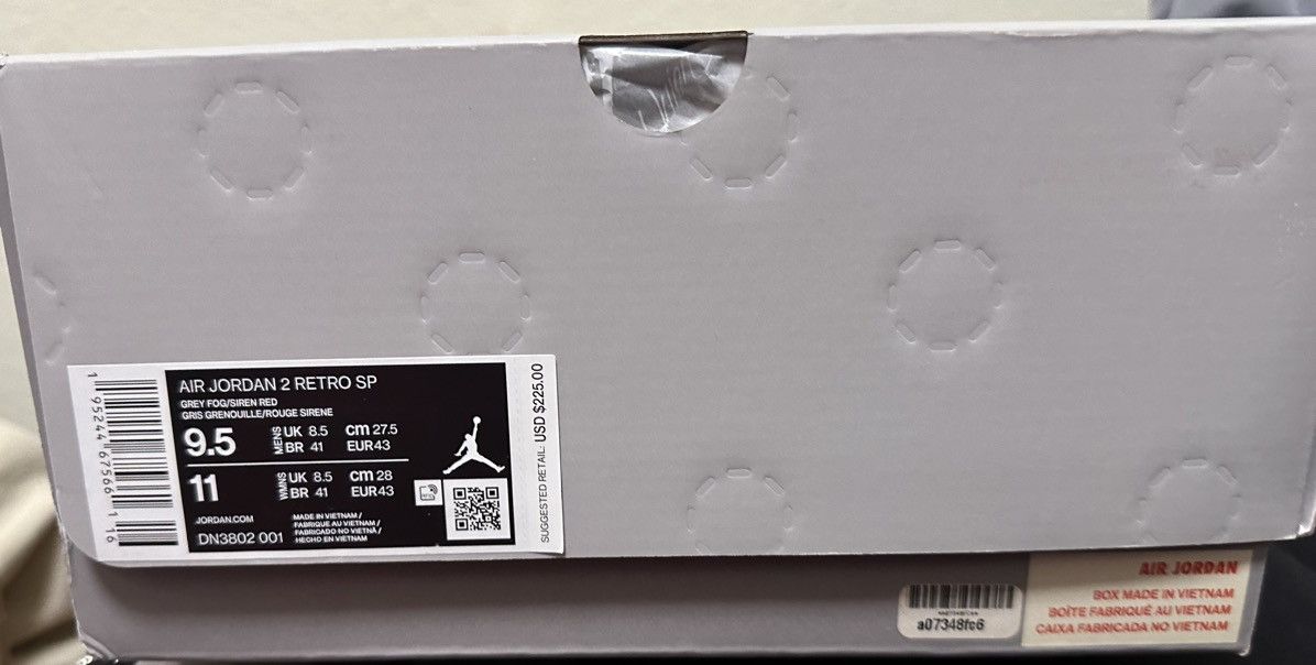 Jordan Brand UNION Air Jordan 2 Size US 9.5 / EU 42-43 - 9 Thumbnail