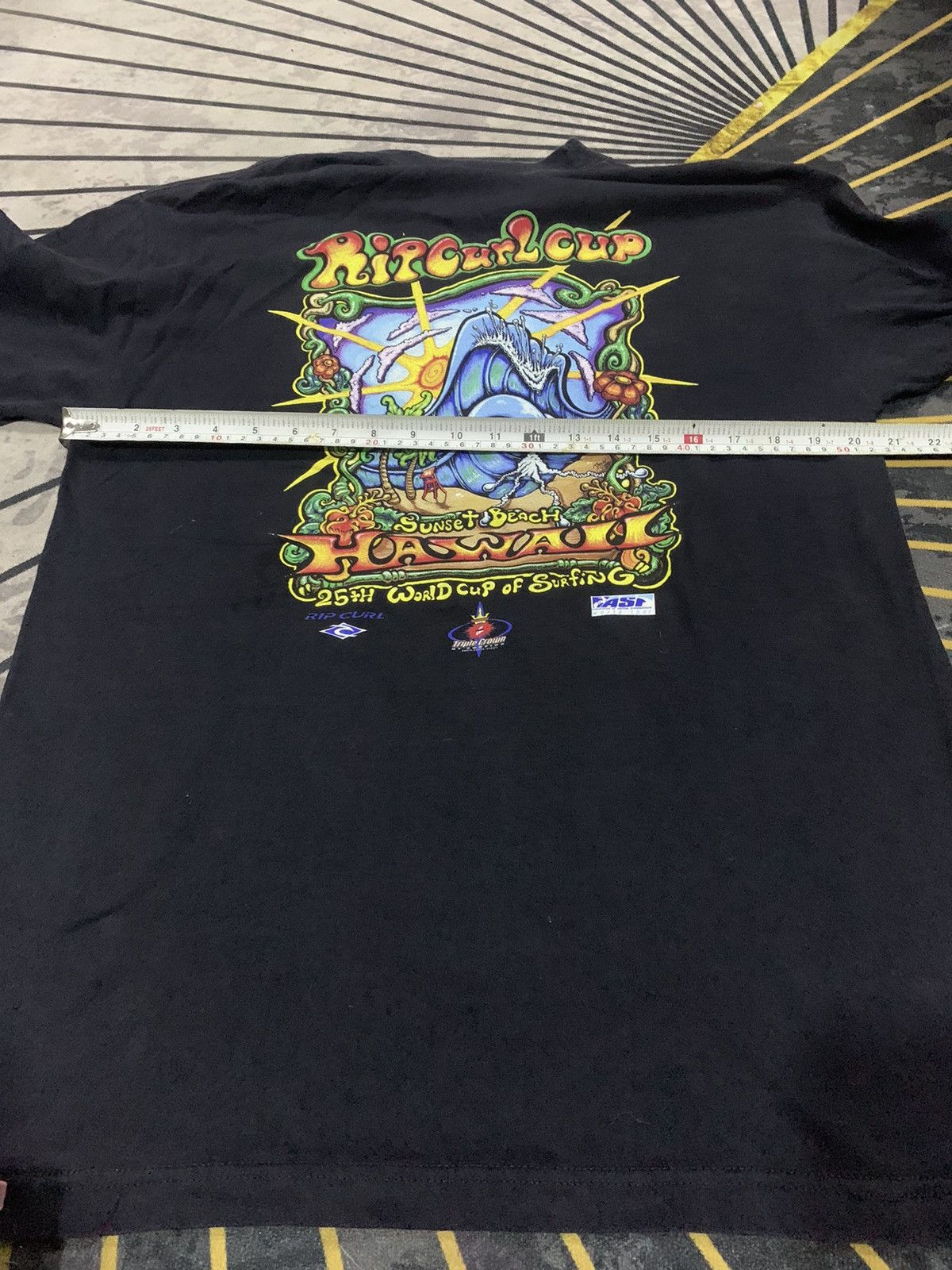 Rip Curl × Vintage VINTAGE!! Shirt RIP CURL Triple Crown Size US M / EU 48-50 / 2 - 6 Thumbnail
