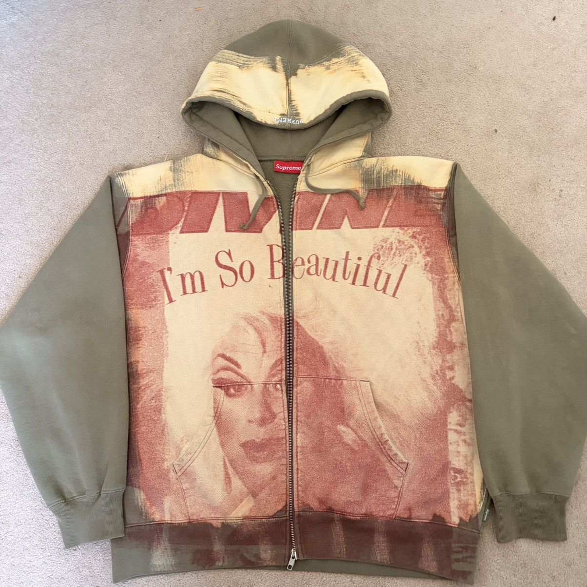 Supreme FW09 Divine Mercy hoodie | Grailed