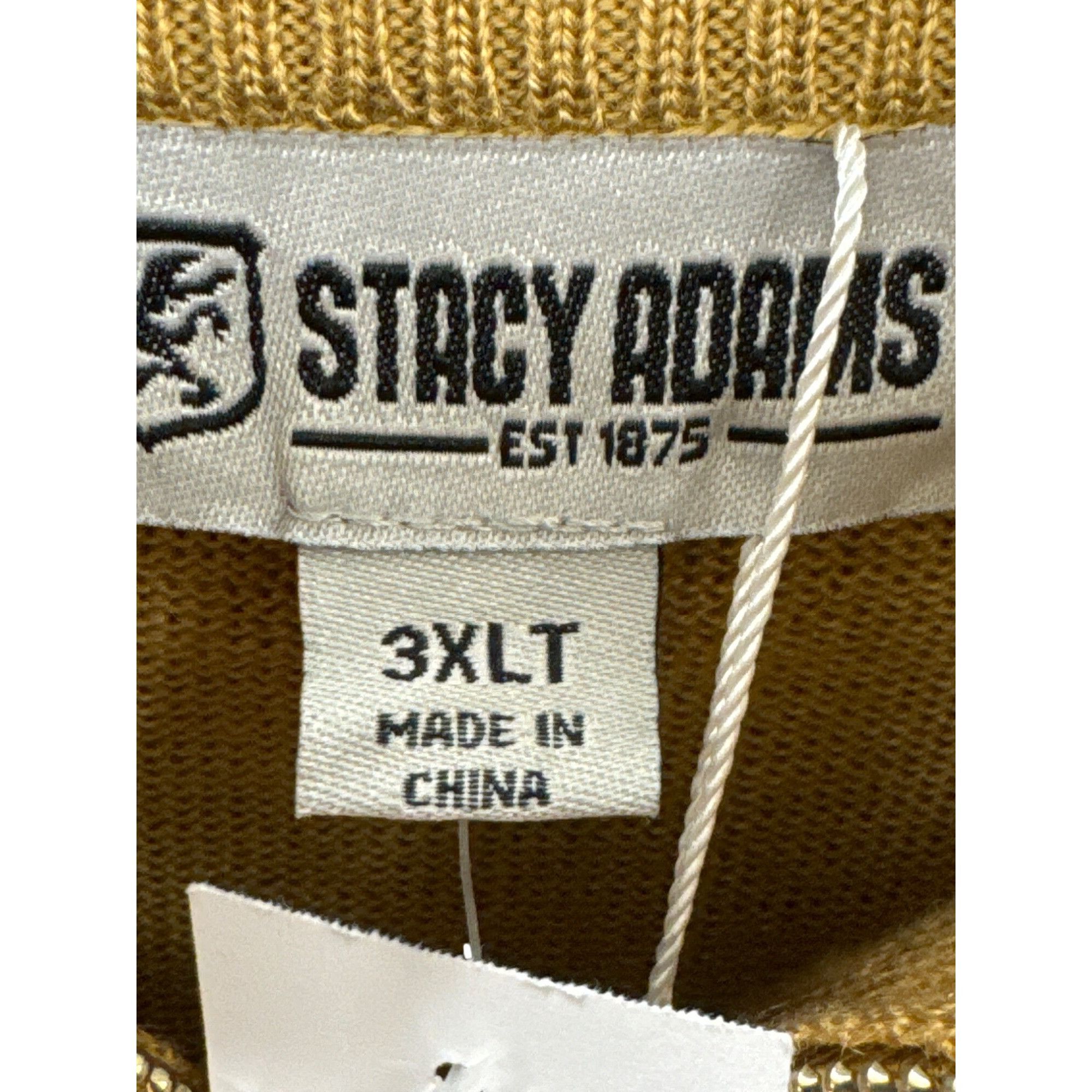 Stacy Adams Stacy Adams Mens Brown Blue Acrylic Sweater size 3XLT SKU819 Size US XXL / EU 58 / 5 - 8 Thumbnail