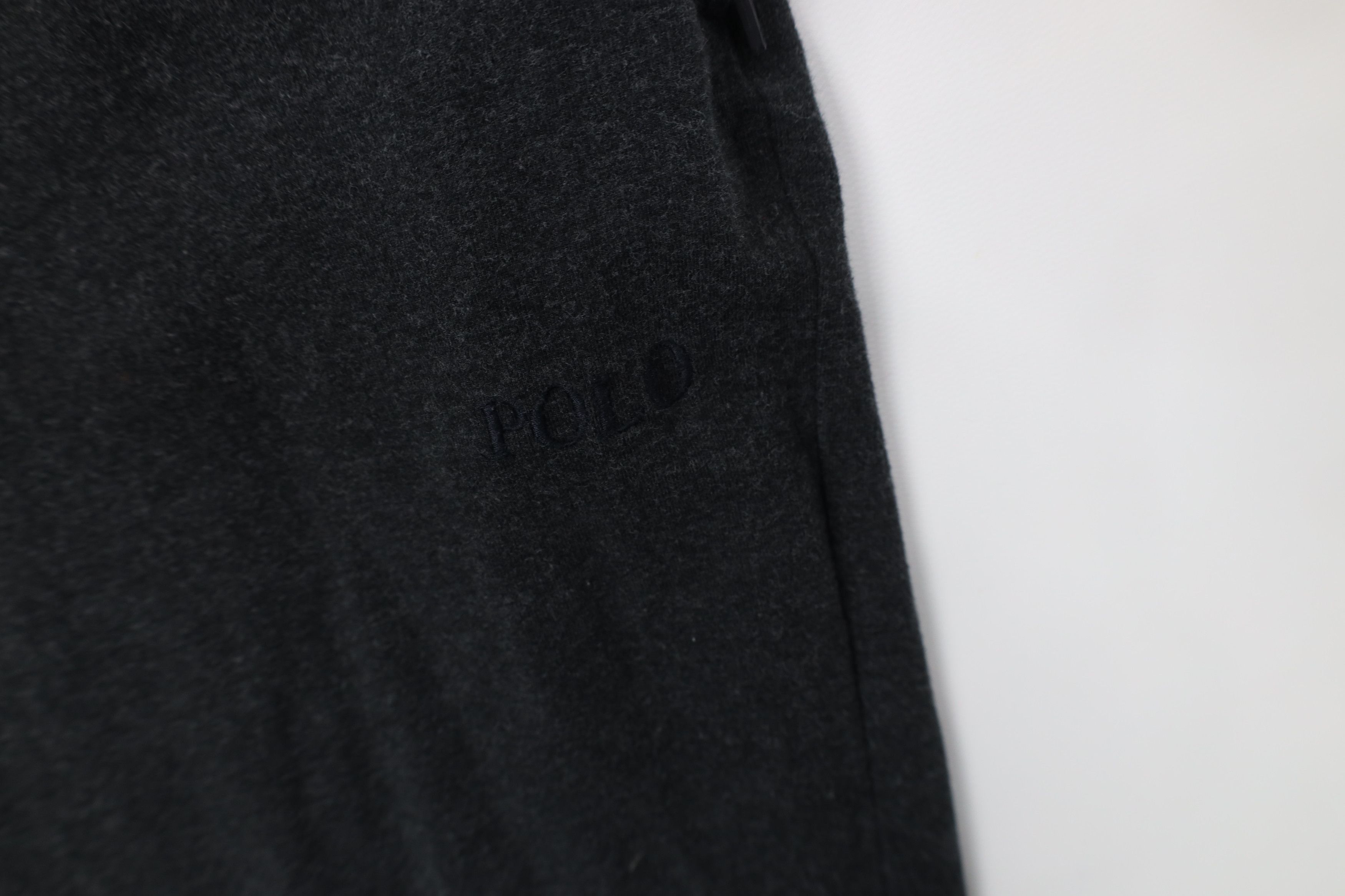 Ralph Lauren Vintage 90s Ralph Lauren Block Letter Wide Leg Sweatpants Size US 36 / EU 52 - 6 Thumbnail