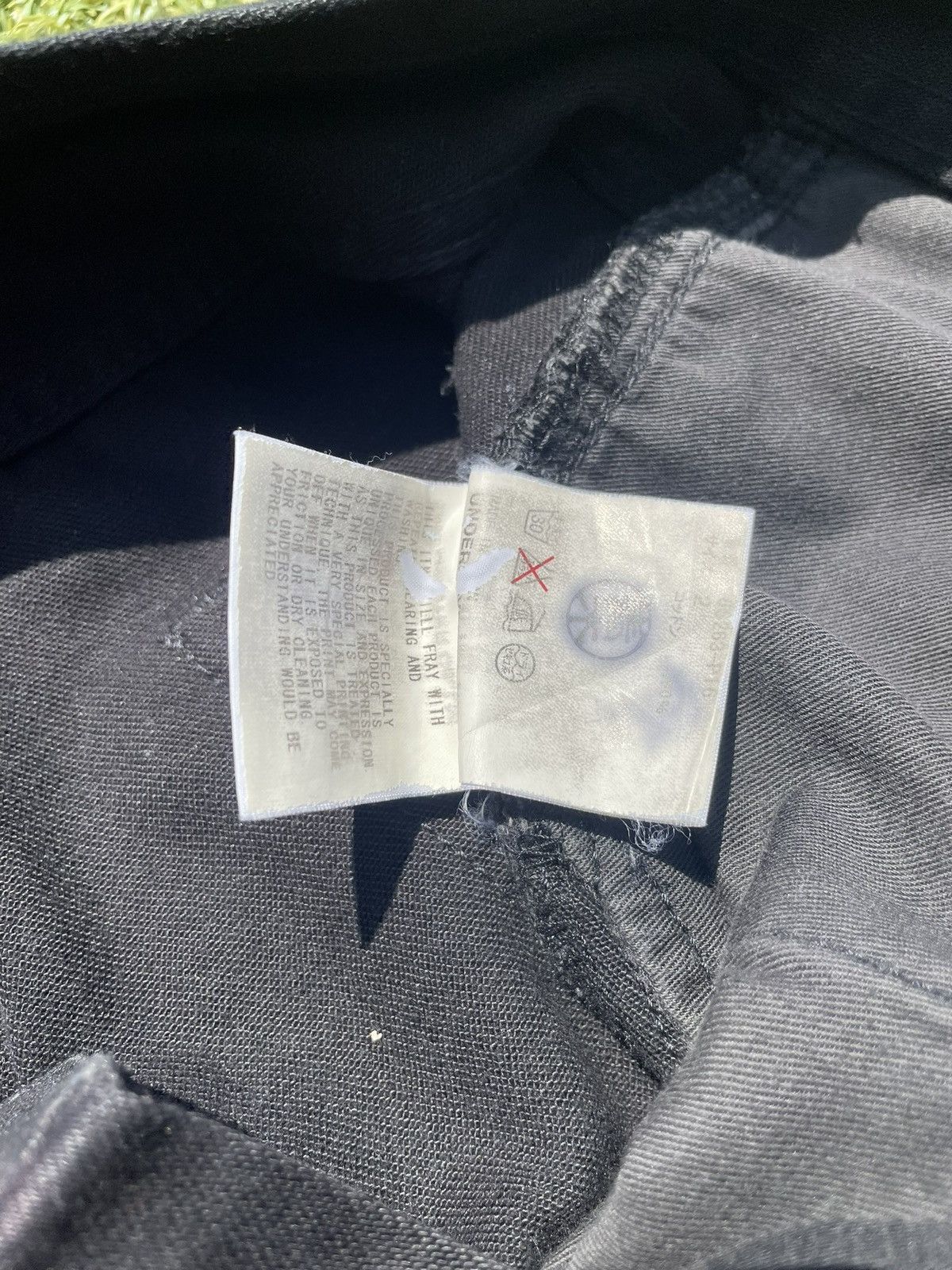 Undercover SS06 “T” - Undercover Patchwork Klaus Black Denim Size US 31 - 4 Thumbnail