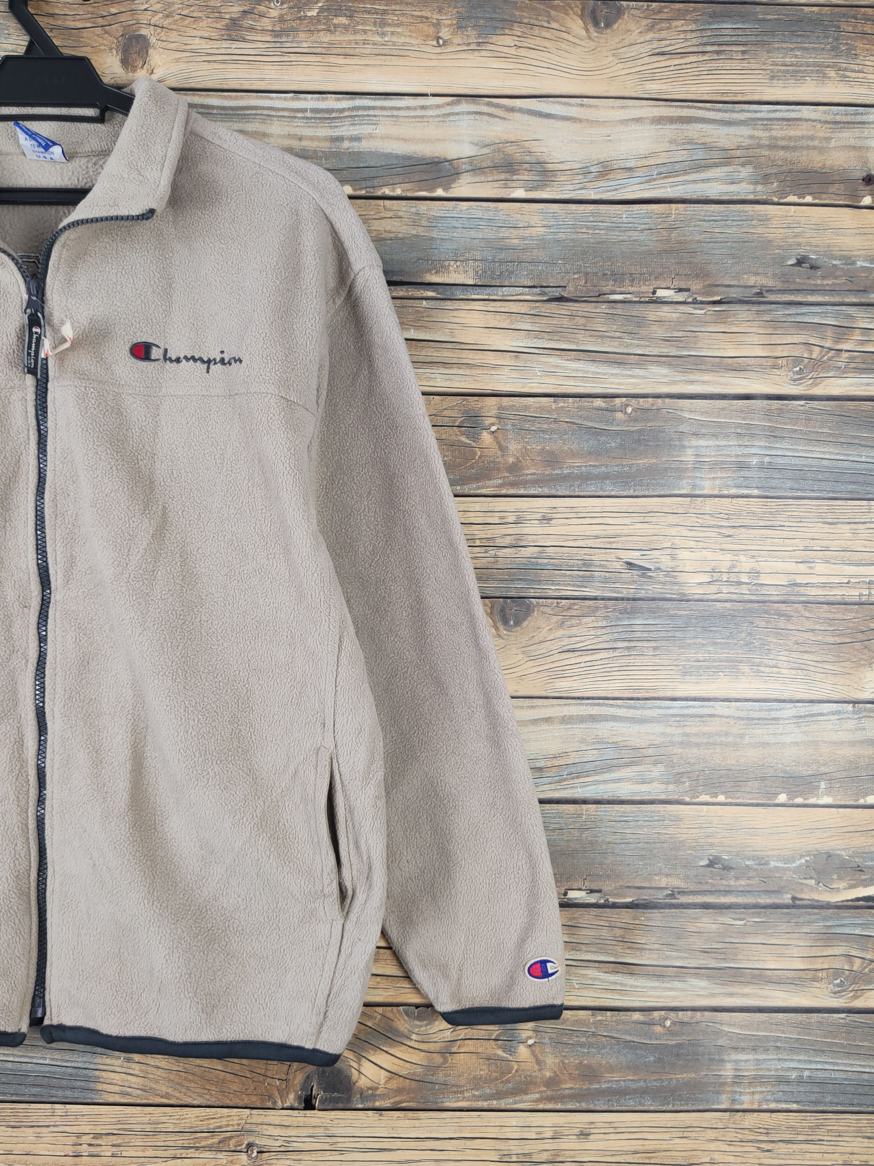 Champion × Vintage DL Champion Light Brown Wool Sweaters #553 Size US M / EU 48-50 / 2 - 6 Thumbnail