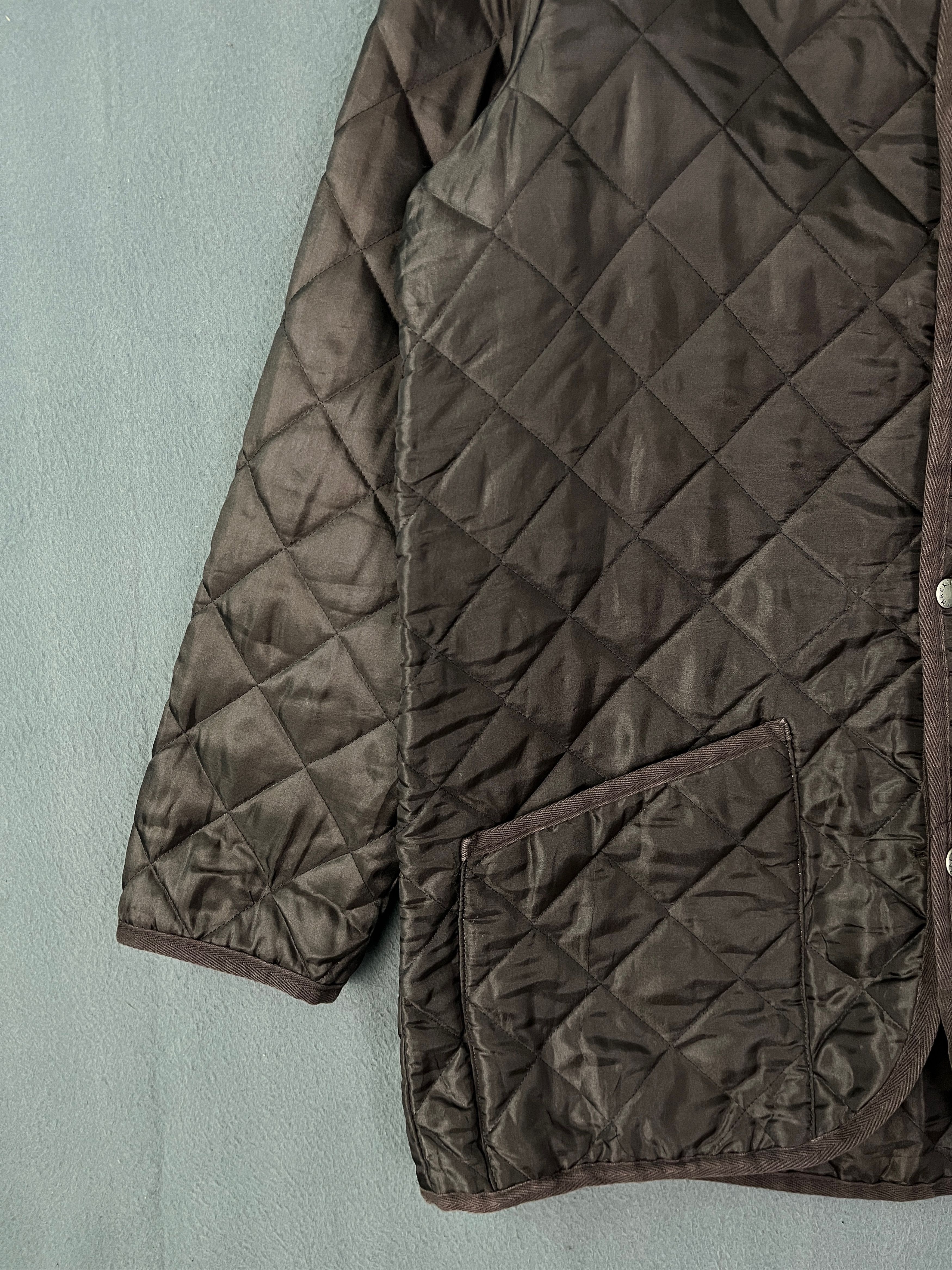 Mackintosh Mackintosh Quilted Jacket Made in Scotland For Ships Size US L / EU 52-54 / 3 - 4 Thumbnail