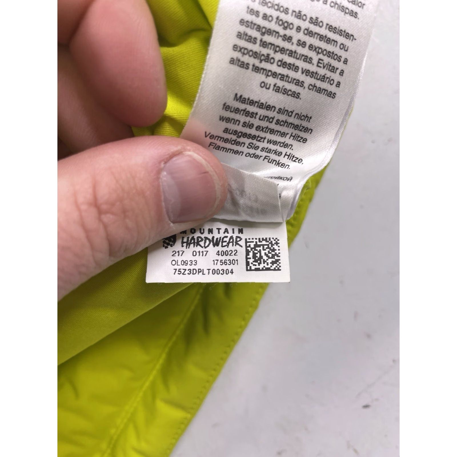Mountain Hardwear Mountain Hardwear Womens Quilted Puffer Jacket Stretch Down Hooded Size Small Size S / US 4 / IT 40 - 6 Thumbnail
