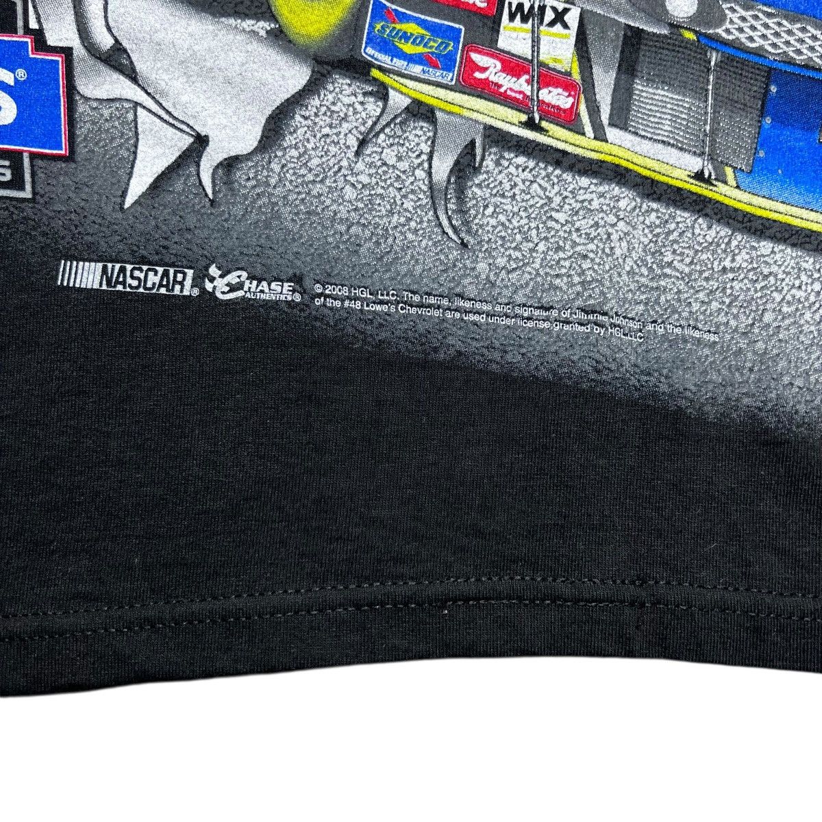 Chase Authentics 08 NASCAR Jimmie Johnson Chase Authentics All Over Print Tee Size US L / EU 52-54 / 3 - 14 Thumbnail