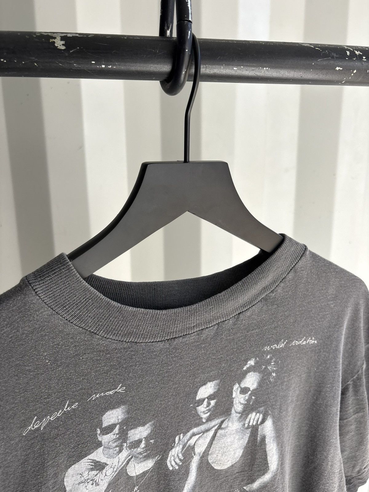 Band Tees Vintage Depeche Mode Shirt Faded Distressed Grunge Thrashed Size US M / EU 48-50 / 2 - 5 Thumbnail