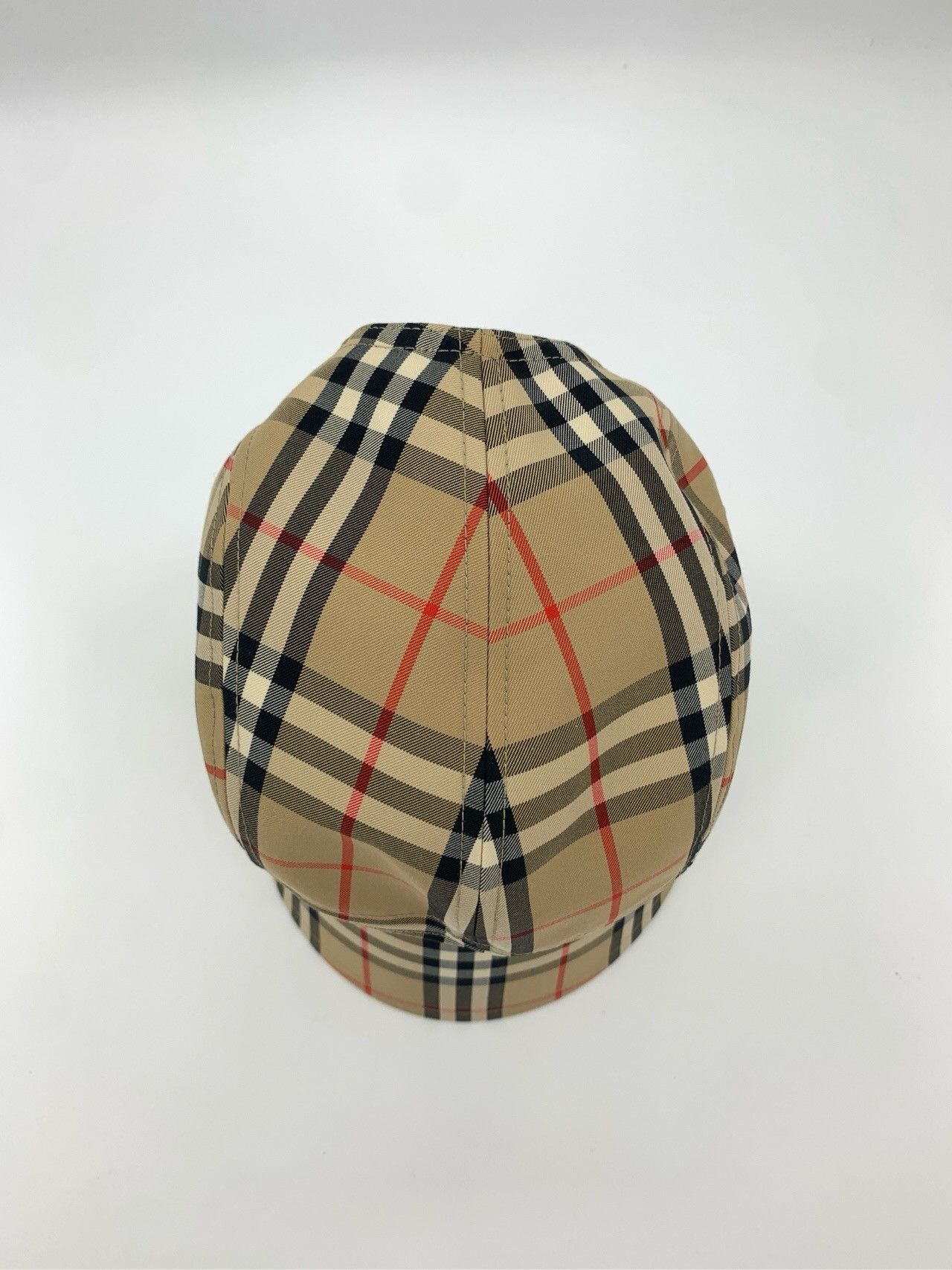 Burberry Burberry Letter Logo Patch Classic Checkered Baseball Cap Size ONE SIZE - 5 Thumbnail
