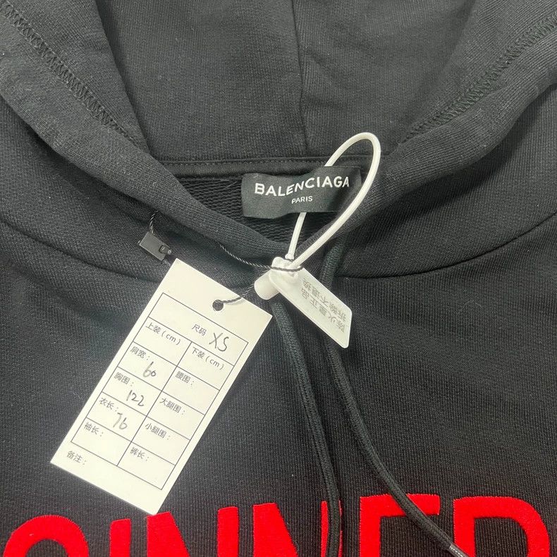 Balenciaga Balenciaga Criminals embroidered hoodies Size US XS / EU 42 / 0 - 3 Thumbnail