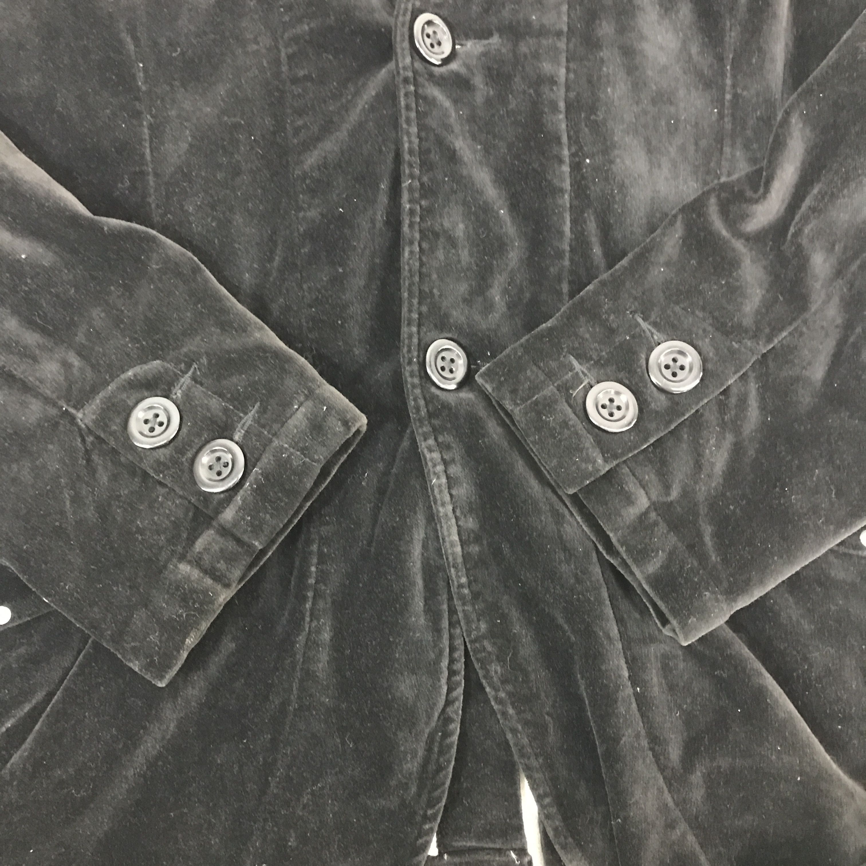 Japanese Brand × Vintage Vintage Japanese Punk Velvet blazer coat Jacket Size US M / EU 48-50 / 2 - 7 Thumbnail