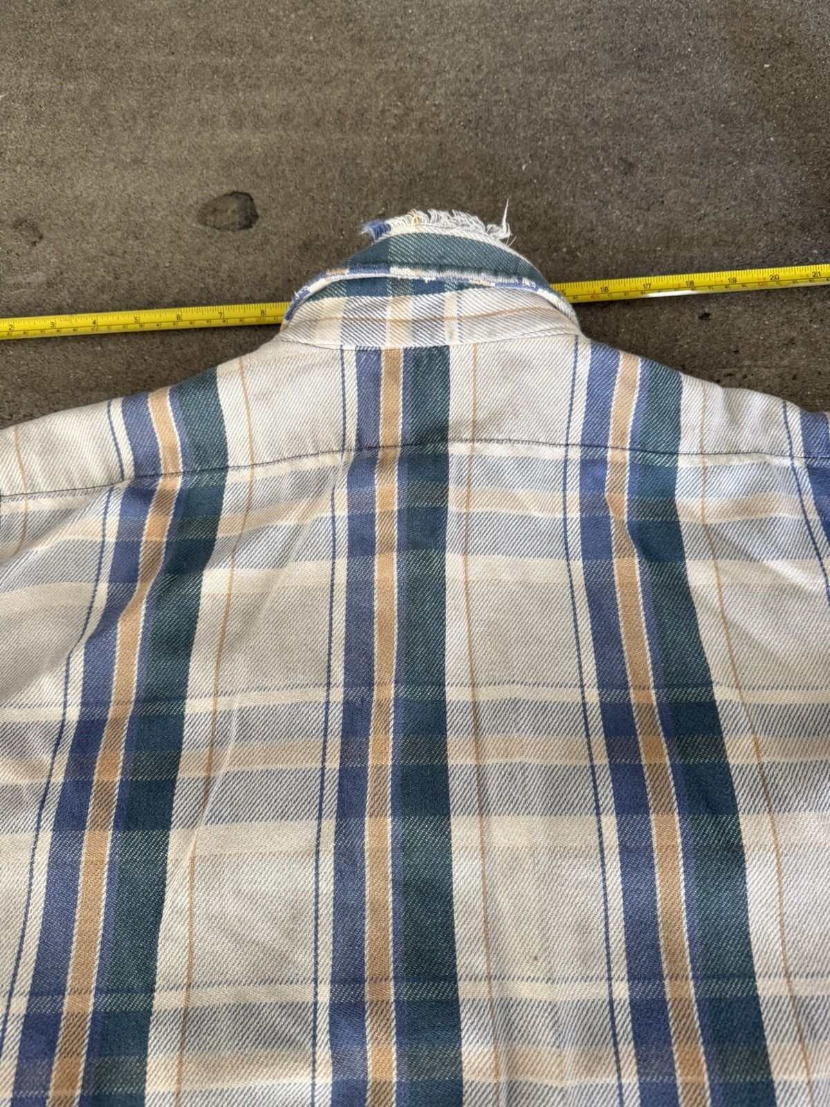 Vintage 1950s-60s Distressed Button Up Size US XL / EU 56 / 4 - 8 Thumbnail