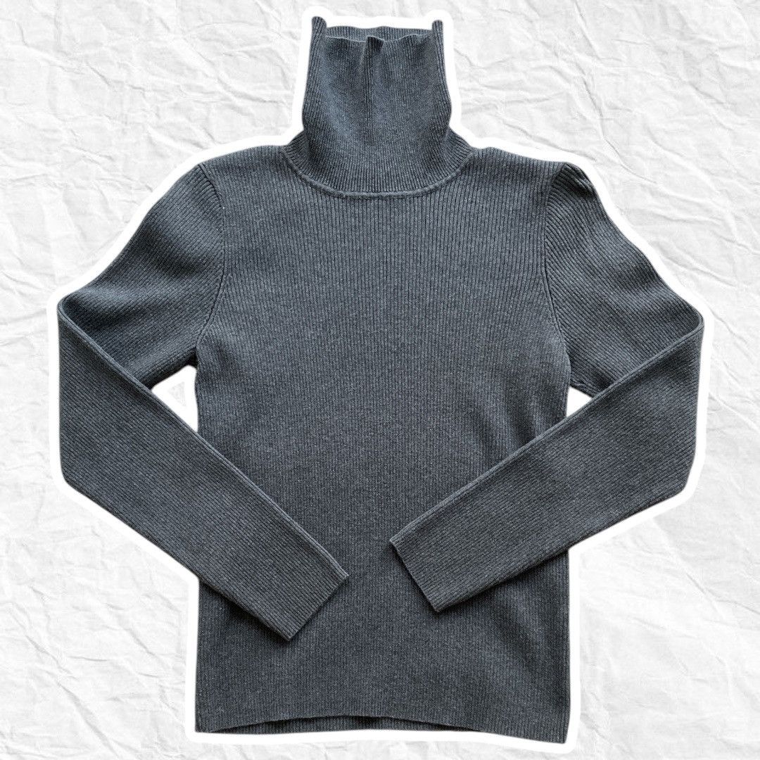 Northern Reflections Northern reflections cotton grey turtleneck Size M / US 6-8 / IT 42-44 - 1 Preview