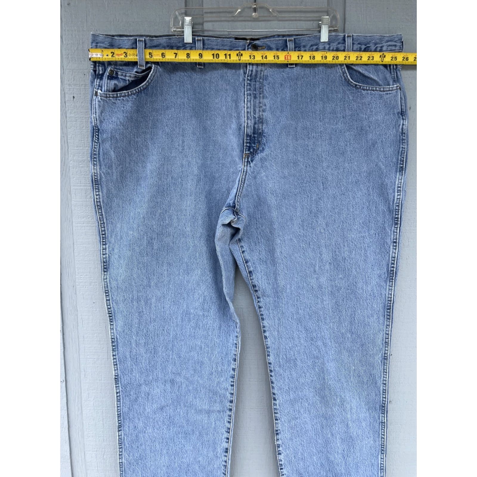 Denime RedHead Jeans Mens 52x32 Blue Relaxed Fit Denim Cotton COTTON Logo Vintage No Size US 36 / EU 52 - 5 Thumbnail