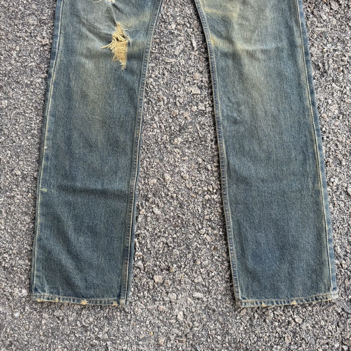 Japanese Brand × Jean × Rusty VINTAGE WILD LIFE RUSTY JEAN RIPPEP DENIM PANTS Size US 32 / EU 48 - 4 Thumbnail