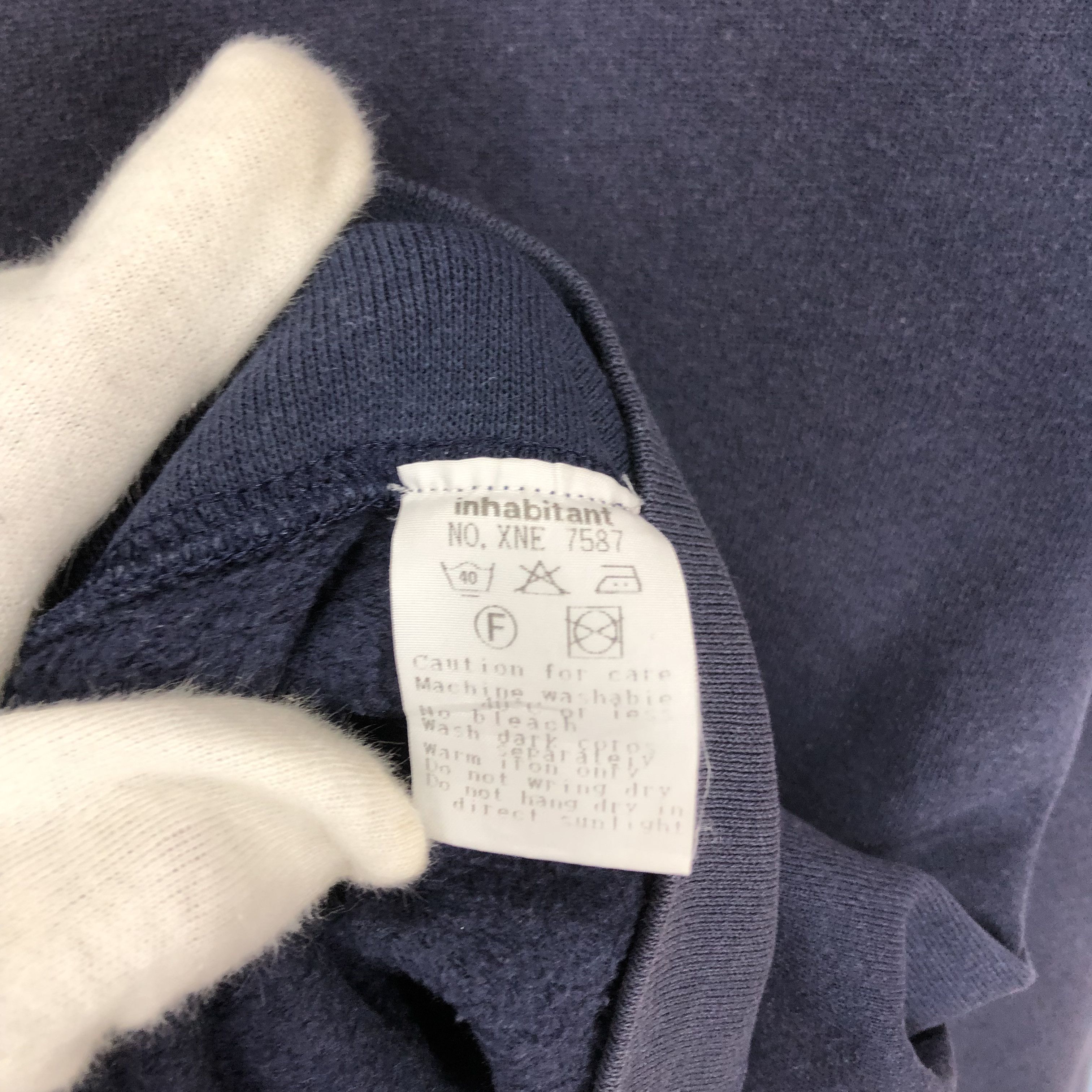 INHABIT INHABITANT Made In Japan Crew Neck Sweatshirt #1636/03 Size US S / EU 44-46 / 1 - 5 Thumbnail