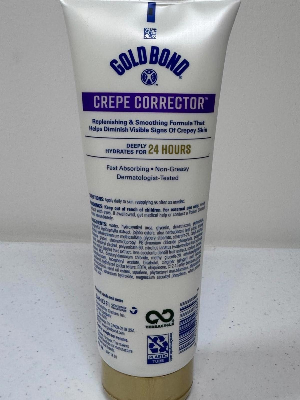 Designer Gold Bond Age Renew Crepe Corrector Body Lotion - 8 oz Size ONE SIZE - 2 Thumbnail