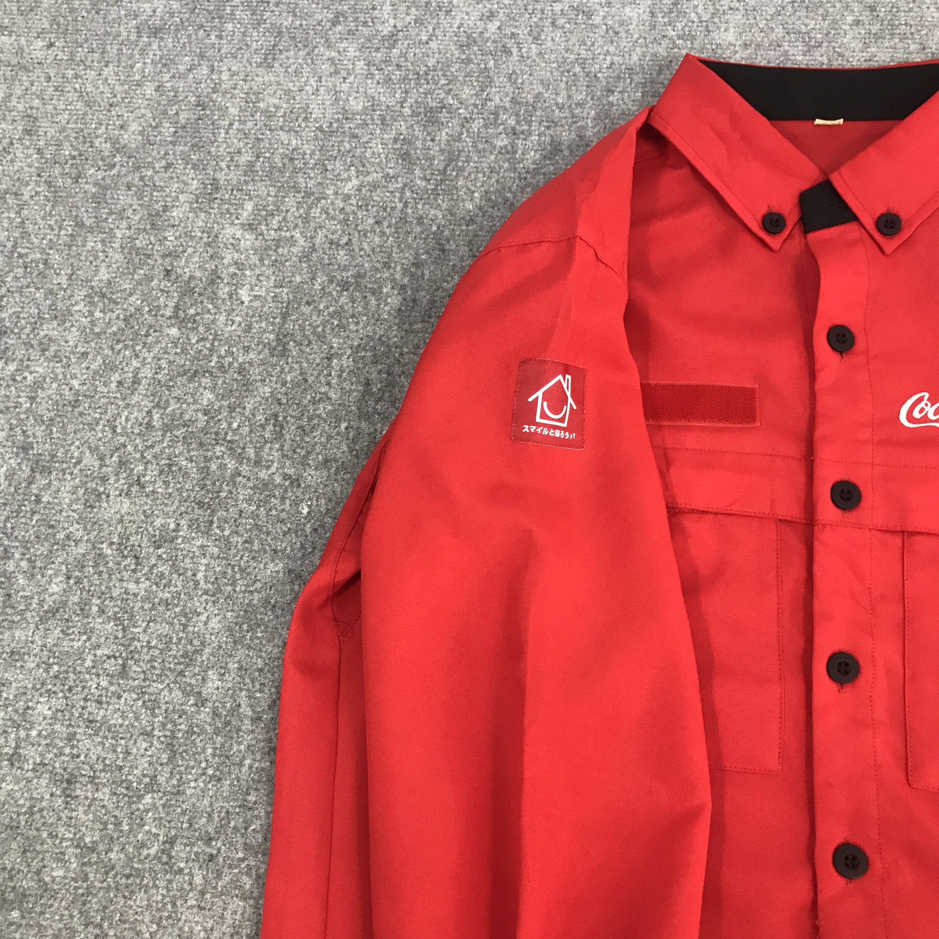 Coca Cola Rare Coca Cola East Japan Worker Button Up Shirt Size US M / EU 48-50 / 2 - 8 Thumbnail