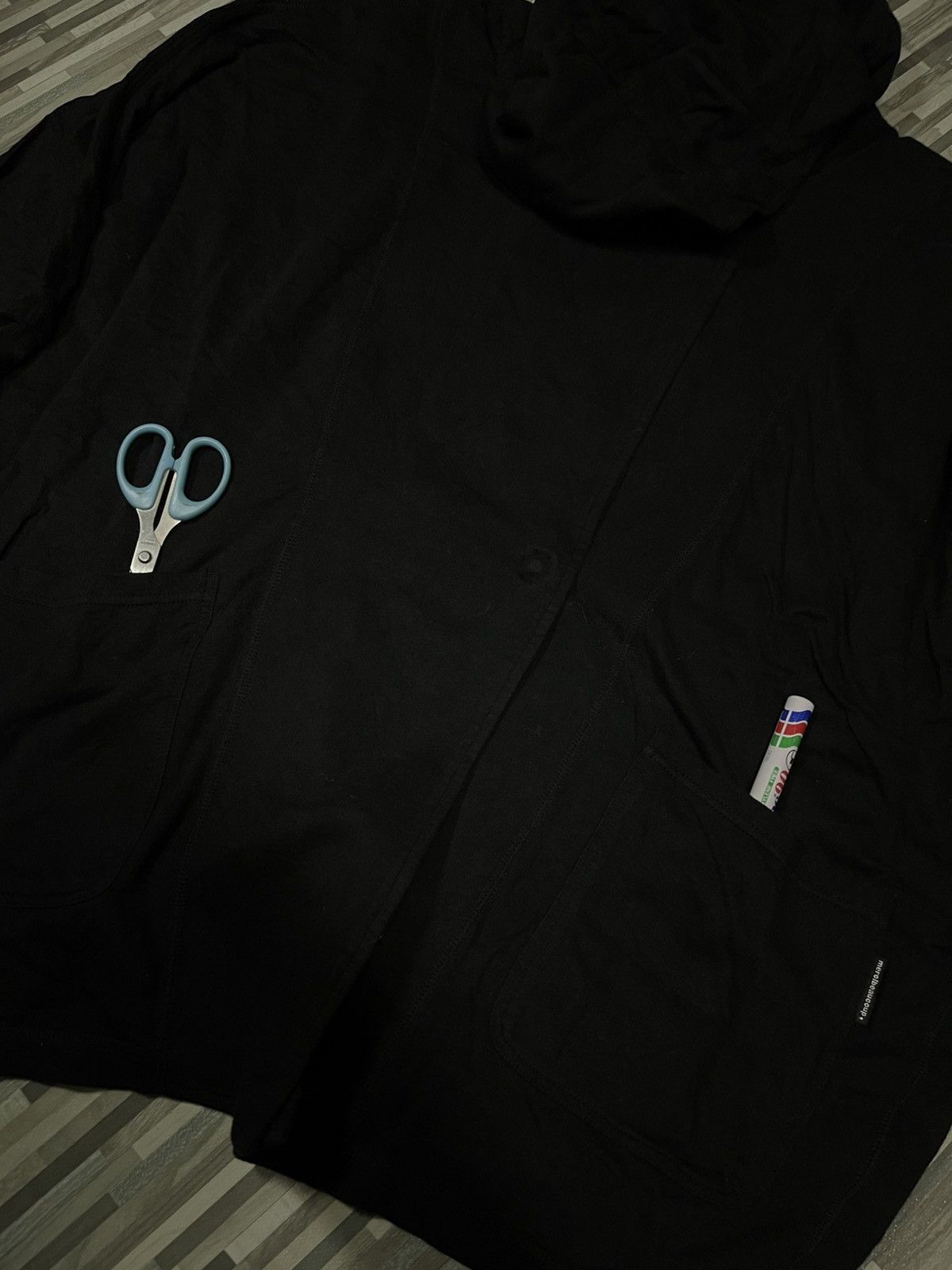 Issey Miyake Mercibeaucoup by Issey Miyake Baggie Short Sleeve Hoodie Size US M / EU 48-50 / 2 - 3 Thumbnail