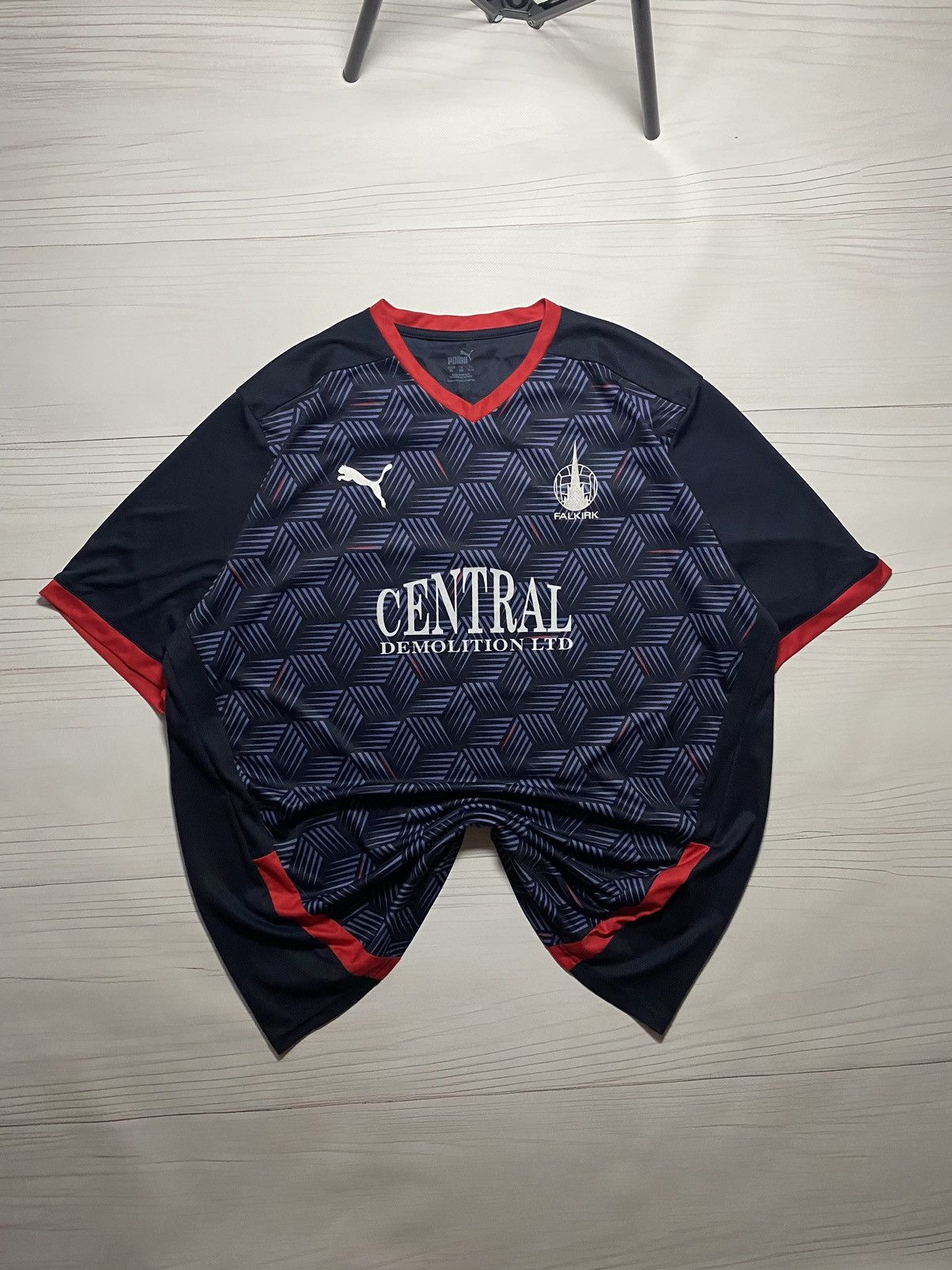 Puma Falkirk 2020 2021 Home Football Shirt Soccer Jersey