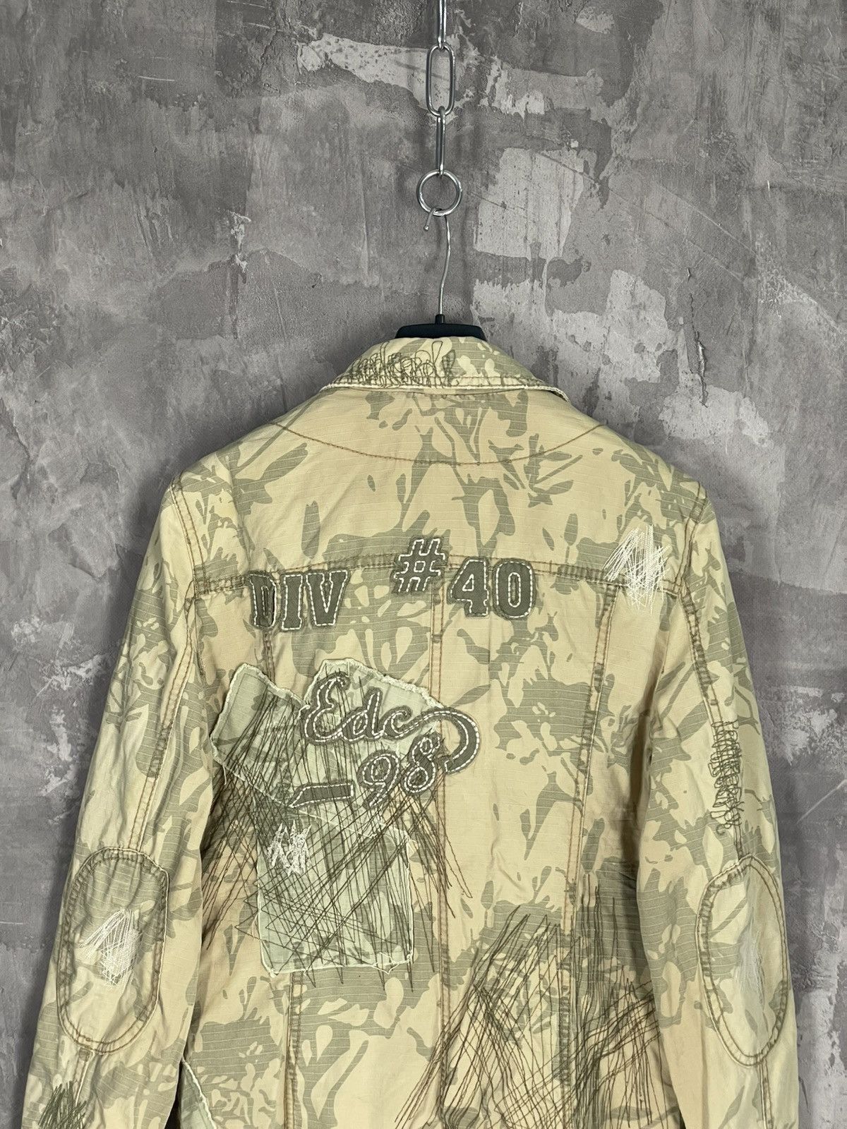 Vintage Y2K Japanese Embroidered Floral Studded Jacket