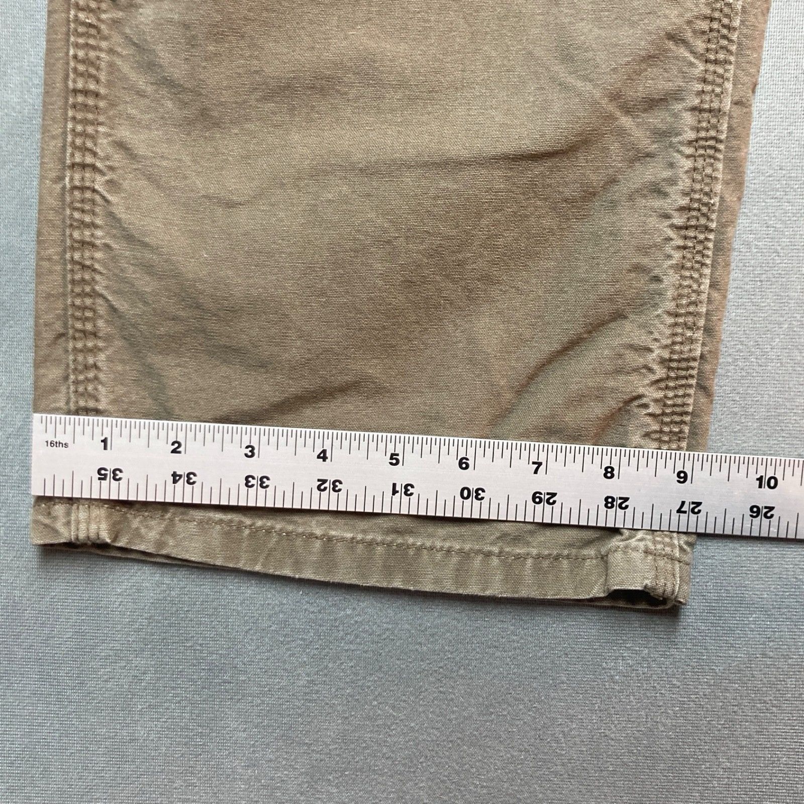 Carhartt Carhartt B151 LBR Brown Canvas Carpenter Pants 31x30 Size US 31 - 7 Thumbnail