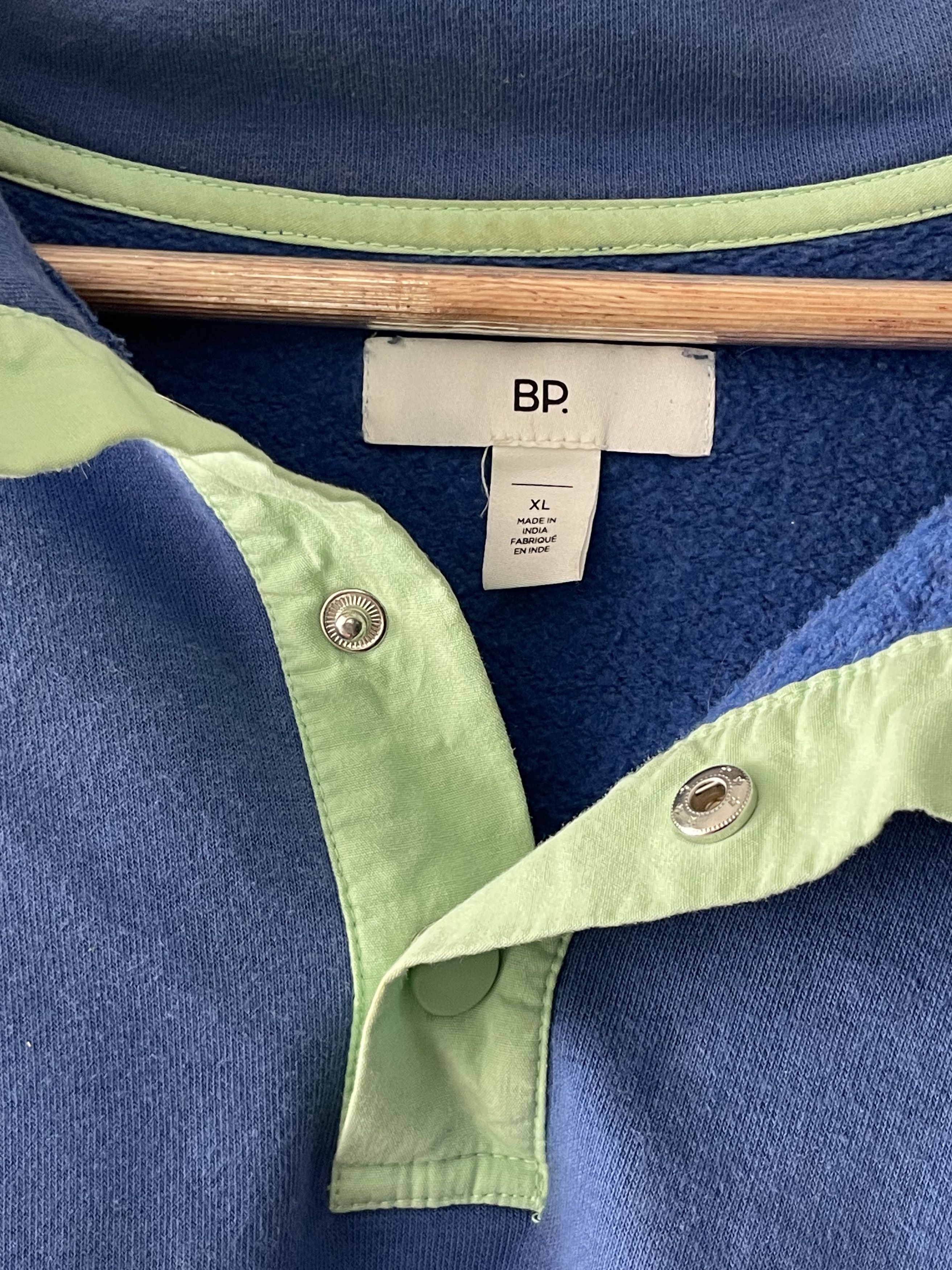BP. BP Quarter Button Sweater Size US XL / EU 56 / 4 - 2 Thumbnail