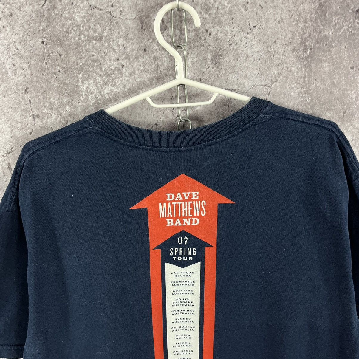 Band Tees Dave Matthews Band Spring Tour 07 Rock T-Shirt Navy Size L Size US L / EU 52-54 / 3 - 9 Thumbnail