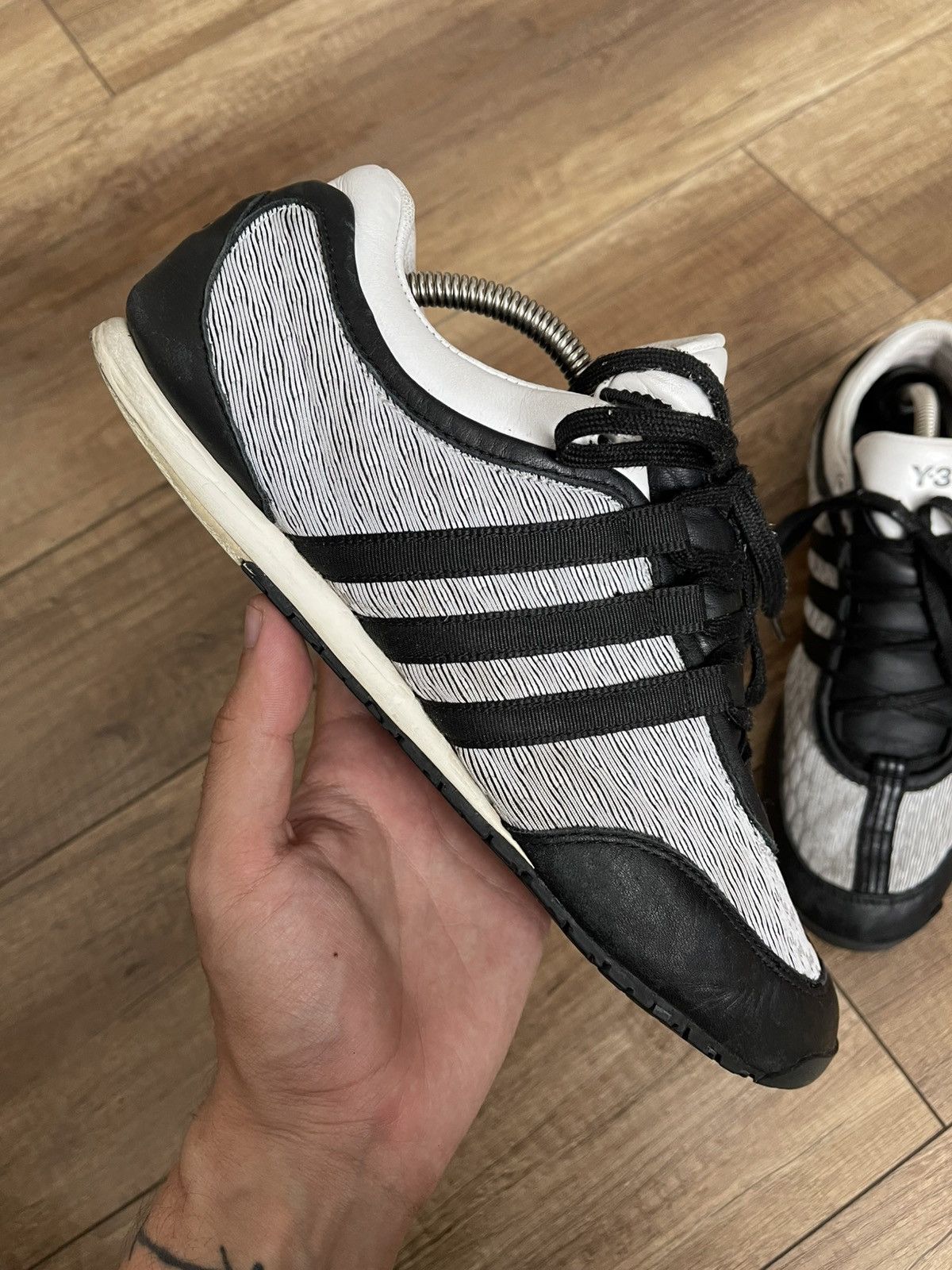 Y-3 Adidas Y-3 Yohji Yamamoto Sneakers Shoes Low Top Size US 9 / EU 42 - 7 Thumbnail