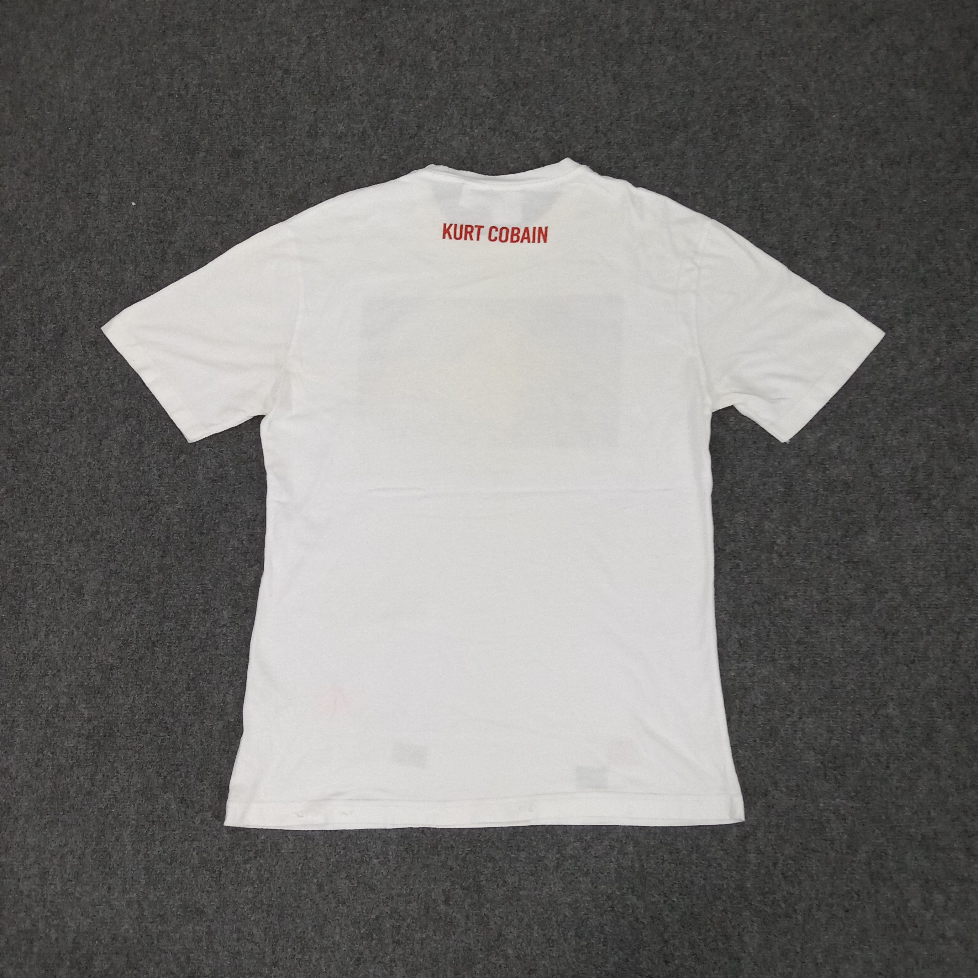 Vintage × Zara Zara X Kurt Nirvana Grunge Style Band Tshirt Size US L / EU 52-54 / 3 - 6 Thumbnail