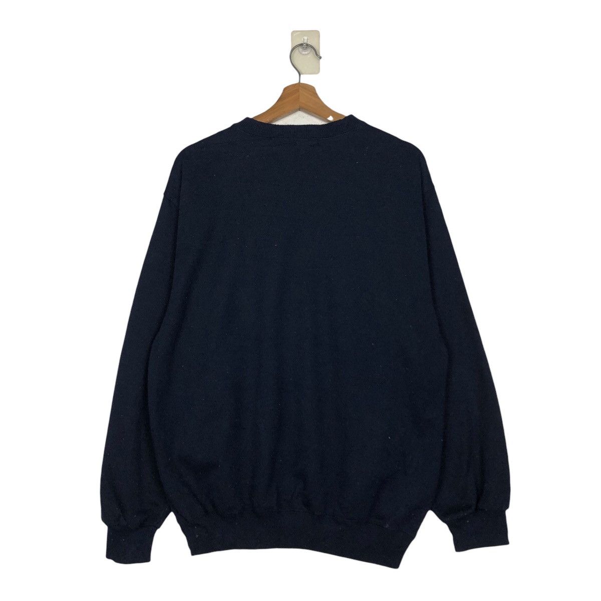 Japanese Brand Vintage Synthetic Logo Sweatshirt Black Long Sleeve Crewneck Size US M / EU 48-50 / 2 - 9 Thumbnail