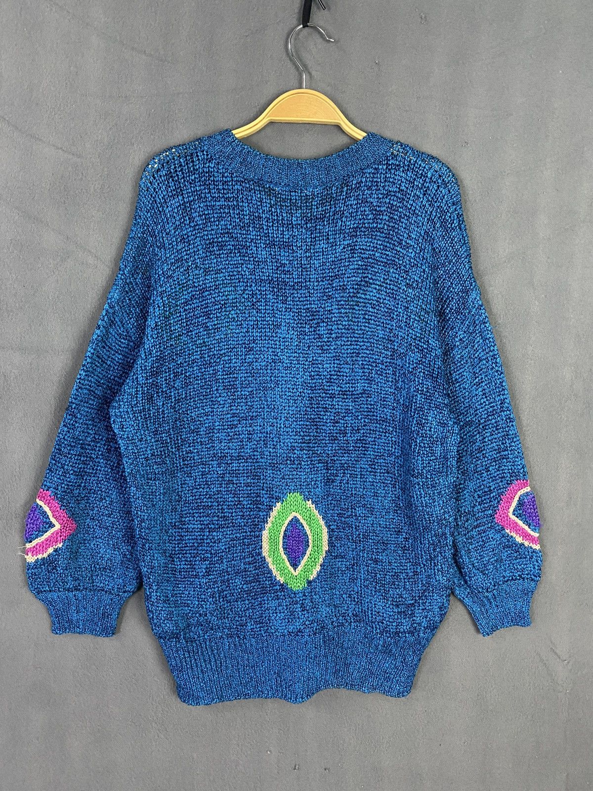 Aran Isles Knitwear × Vintage Vintage Cree Knitted Cardigan Size M / US 6-8 / IT 42-44 - 2 Thumbnail